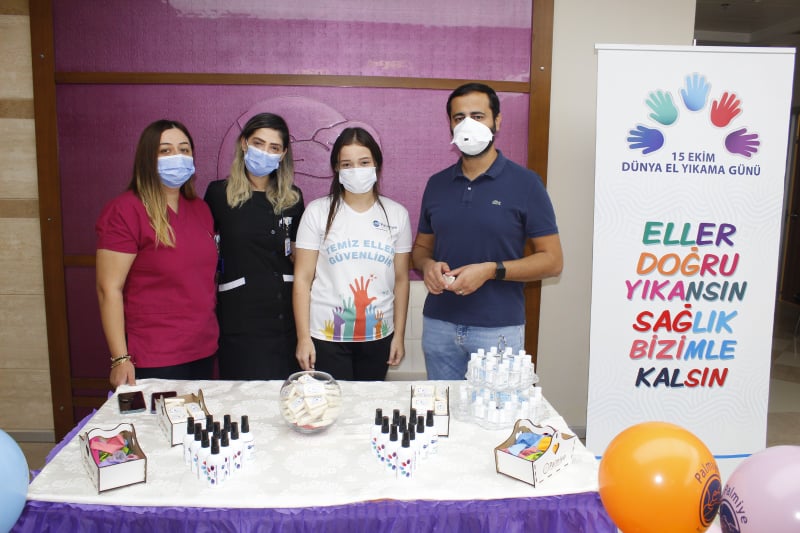 PALMİYE&rsquo;DE &lsquo;D&Uuml;NYA EL YIKAMA G&Uuml;N&Uuml;&rsquo; ETKİNLİĞİ