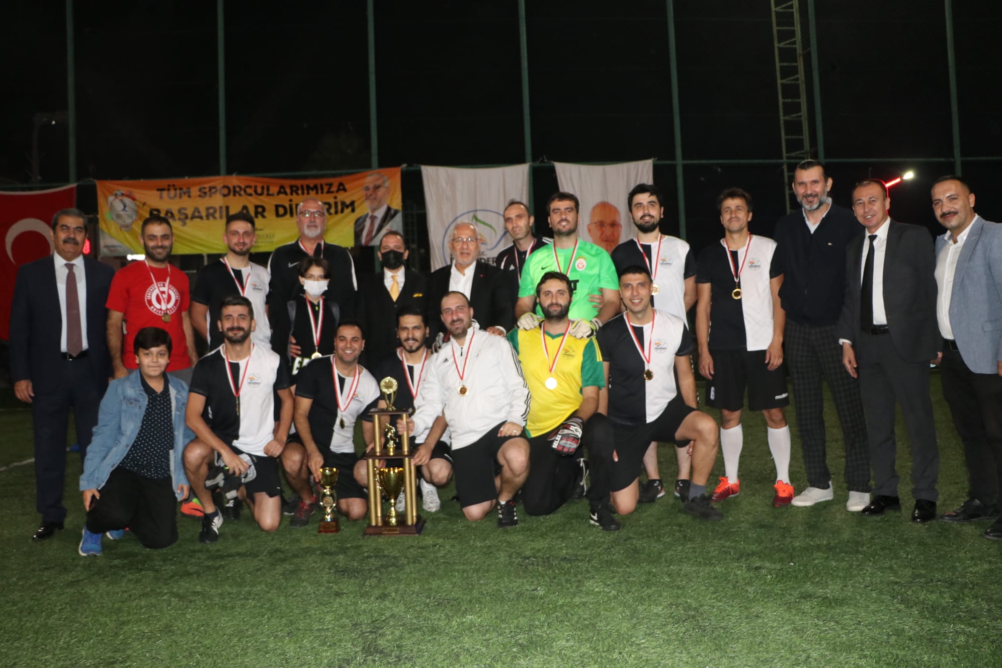 İskenderun Belediyesi Kurumlar Arası Futbol Turnuvası Sona Erdi