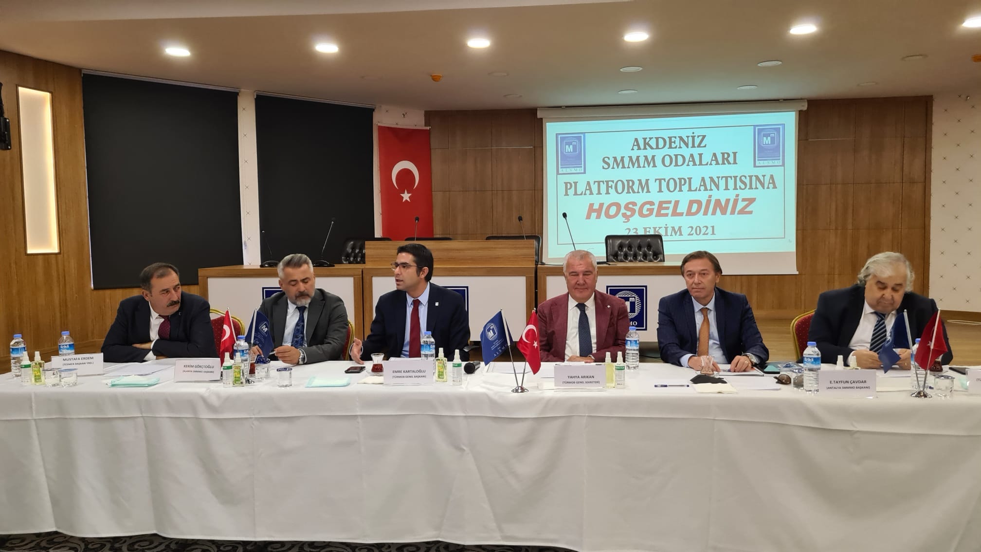 İSMO Alanya’da Düzenlenen Akdeniz SMMM Odaları Platform Toplantısına Katıldı