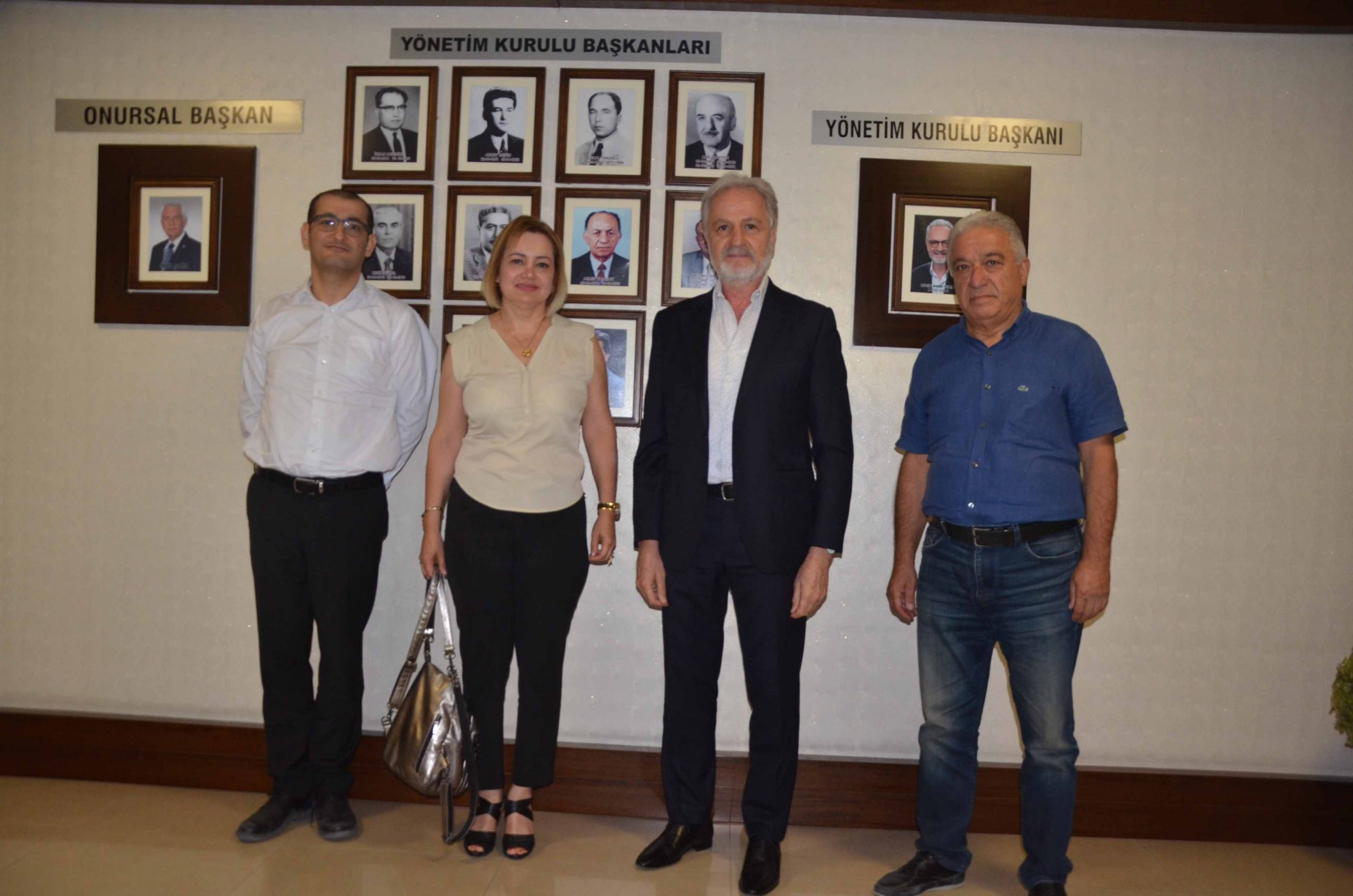 DASİFED Başkanı G&uuml;lay G&uuml;l İTSO&rsquo;yu Ziyaret Etti