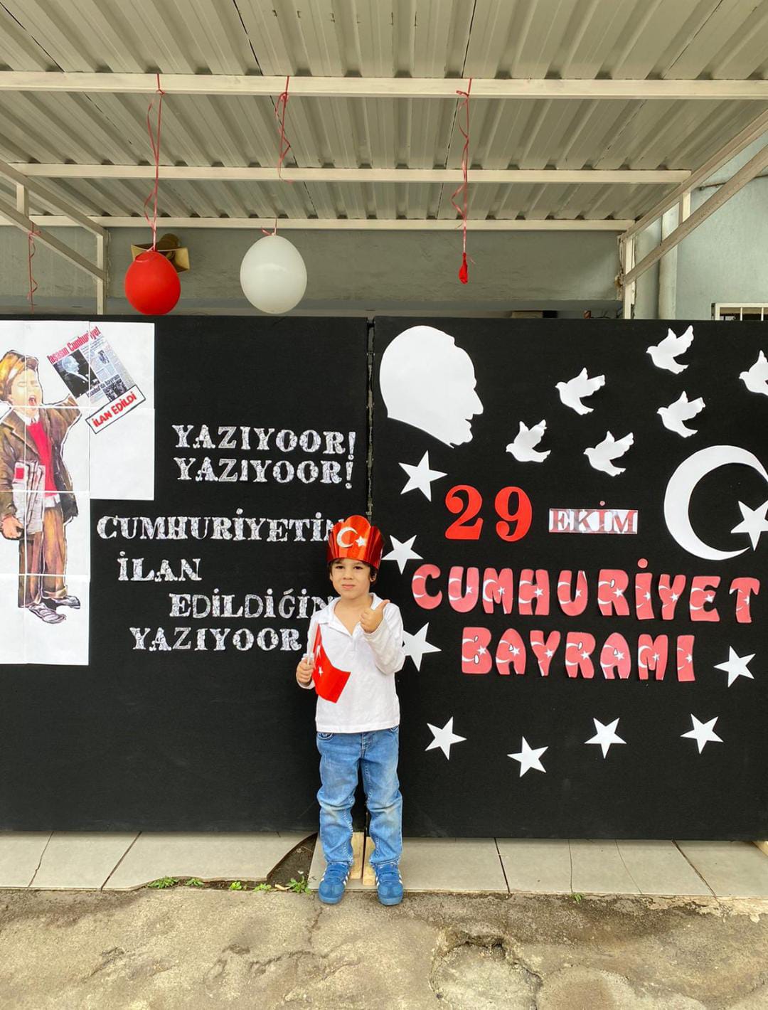 İskenderun Demirçelik Anaokulu 29 Ekim Cumhuriyet Bayramını Coşkuyla Kutladı