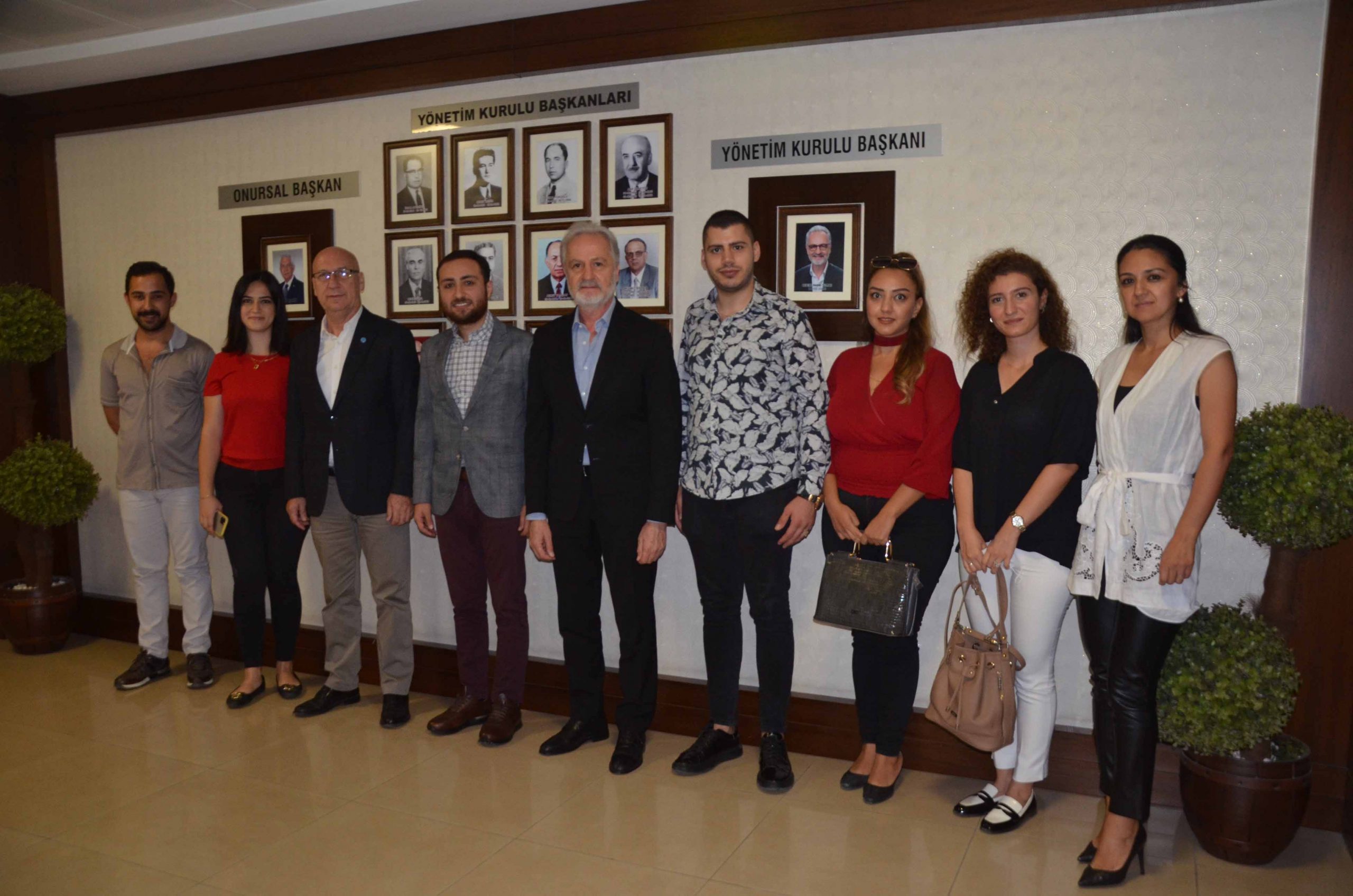 Hatay Gen&ccedil; M&Uuml;SİAD Y&ouml;netiminden İTSO&rsquo;ya Nezaket Ziyareti