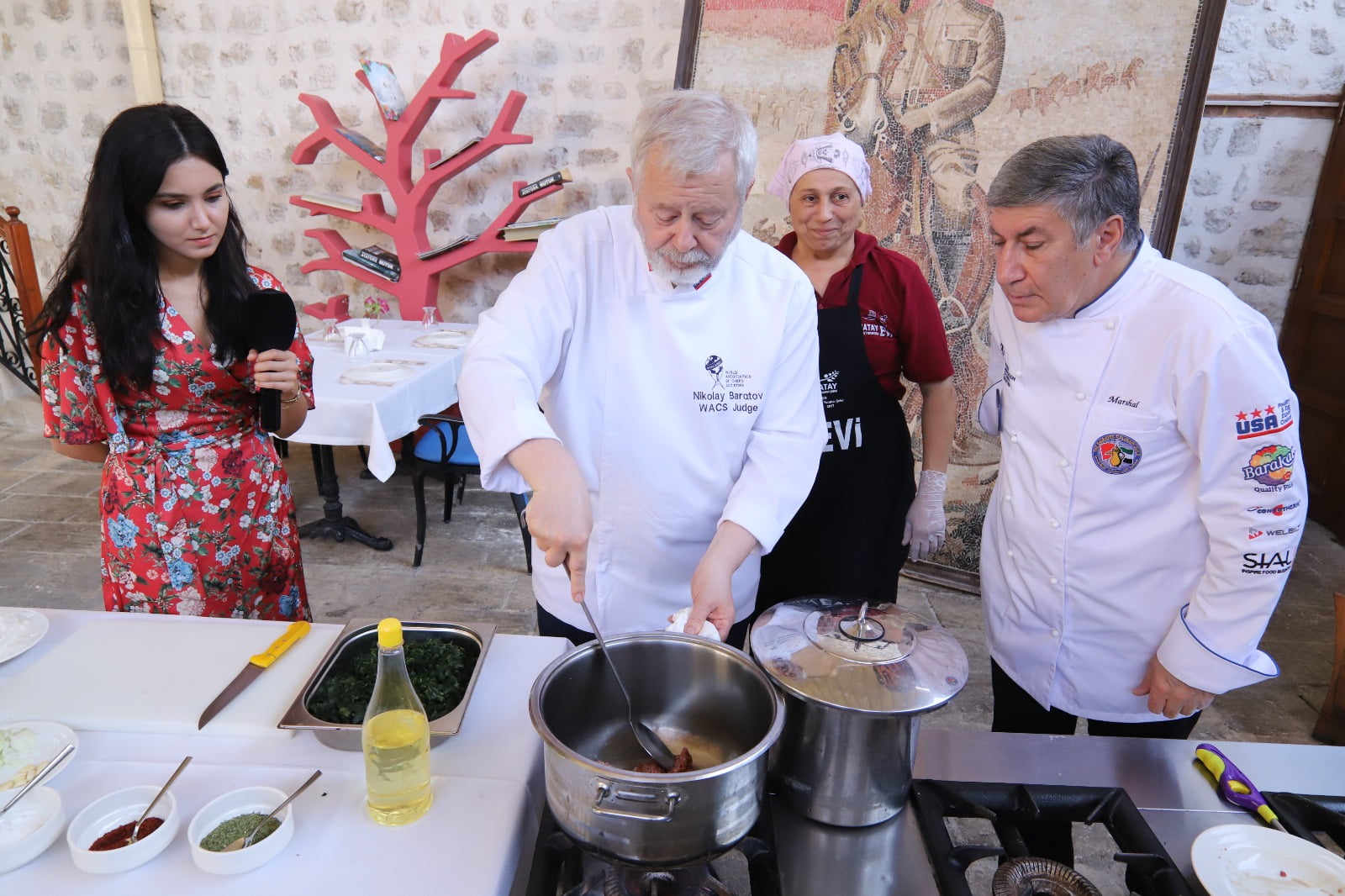 RUS ŞEFLERDEN HATAY YEMEKLERİNE TAM NOT