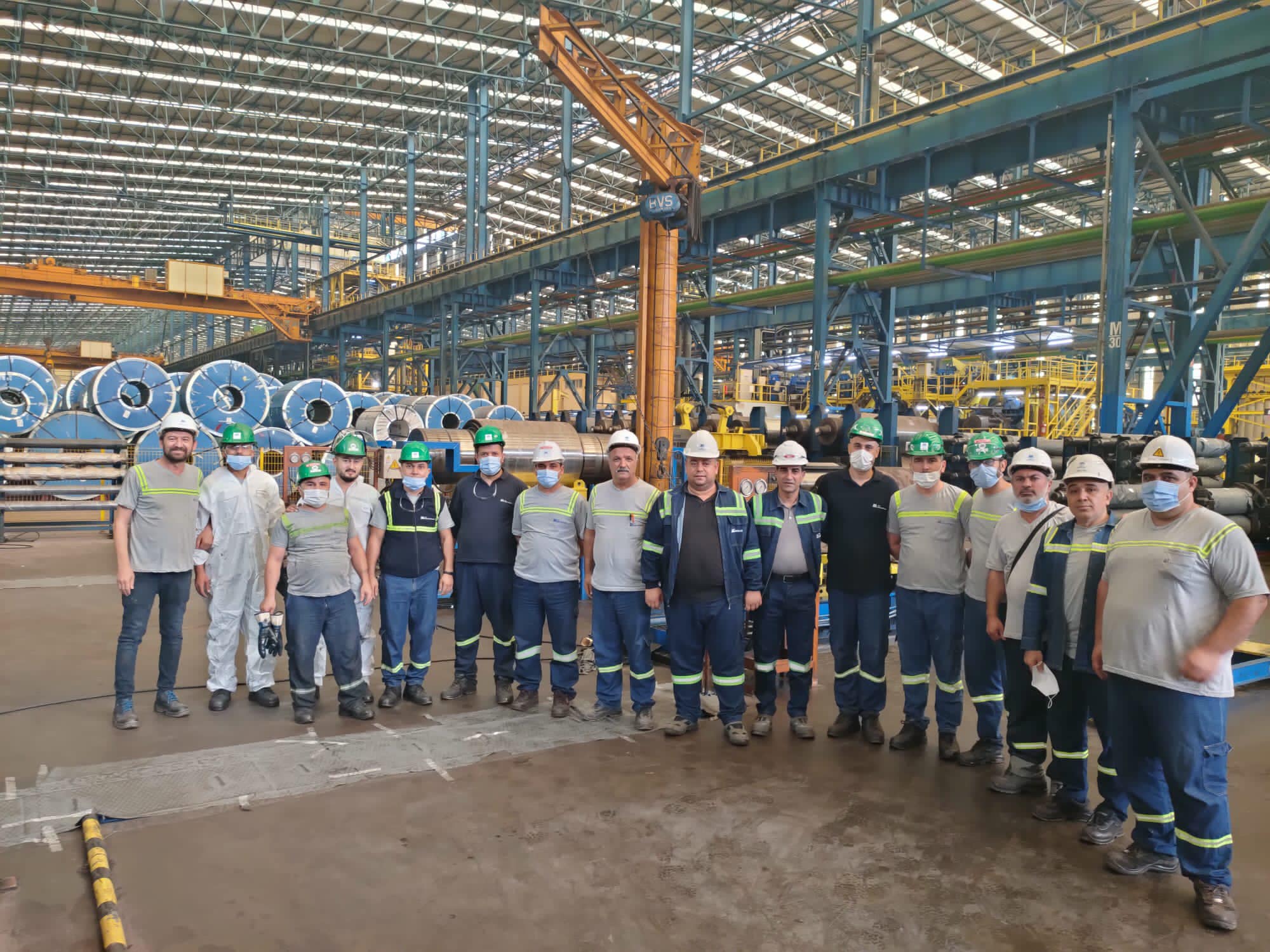 Özçelik-İş Sendikası İskenderun Şube Yöneticileri MMK Metalurji Fabriklarında Çalışan Emekçilerle Bir Araya Geldi