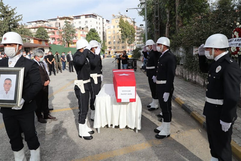 Polis Memuru İnayet Akın Memleketine Uğurlandı