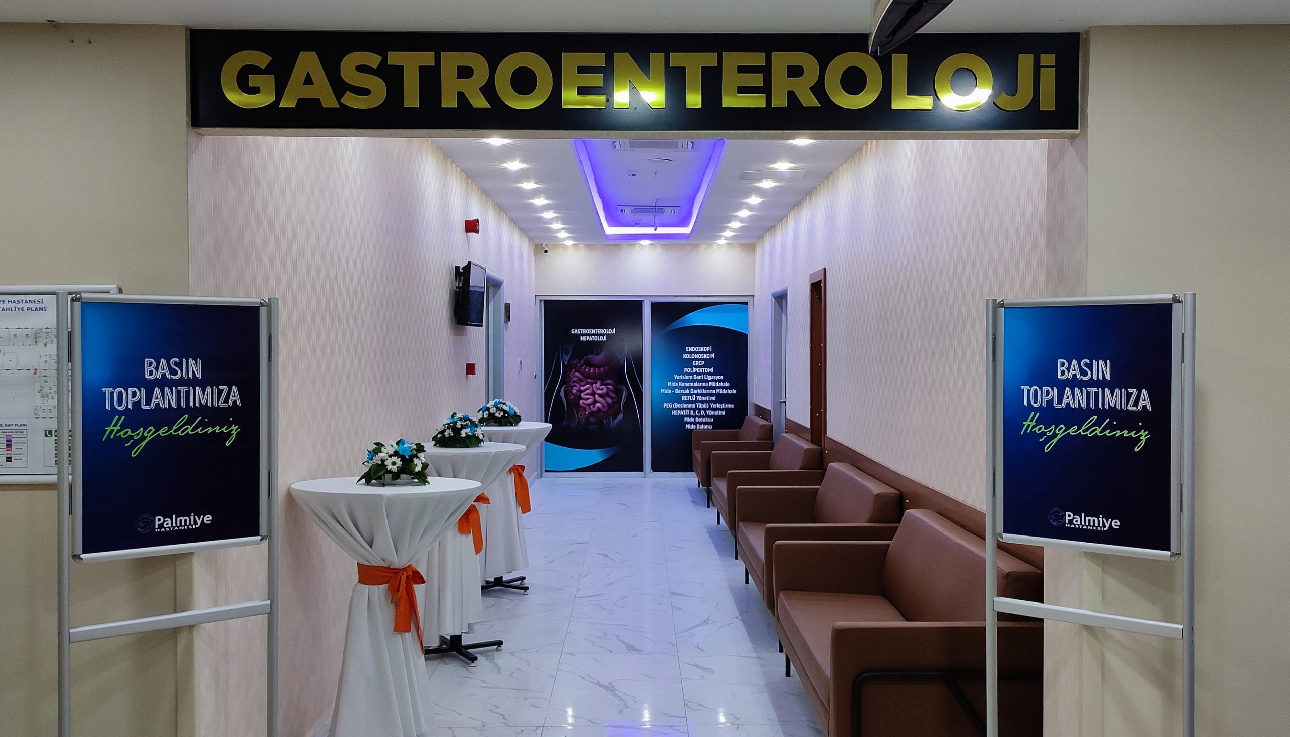 PALMİYE’DE GASTROENTEROLOJİ MERKEZİ HİZMETE AÇILDI