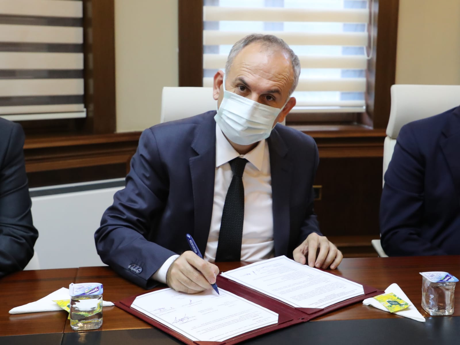 İTSO Başkan Yardımcısı YETER, Mesleki Eğitim Merkezi İşletim Hakkının Devredilmesi İle İlgili Protokol İmza T&ouml;renine Katıldı