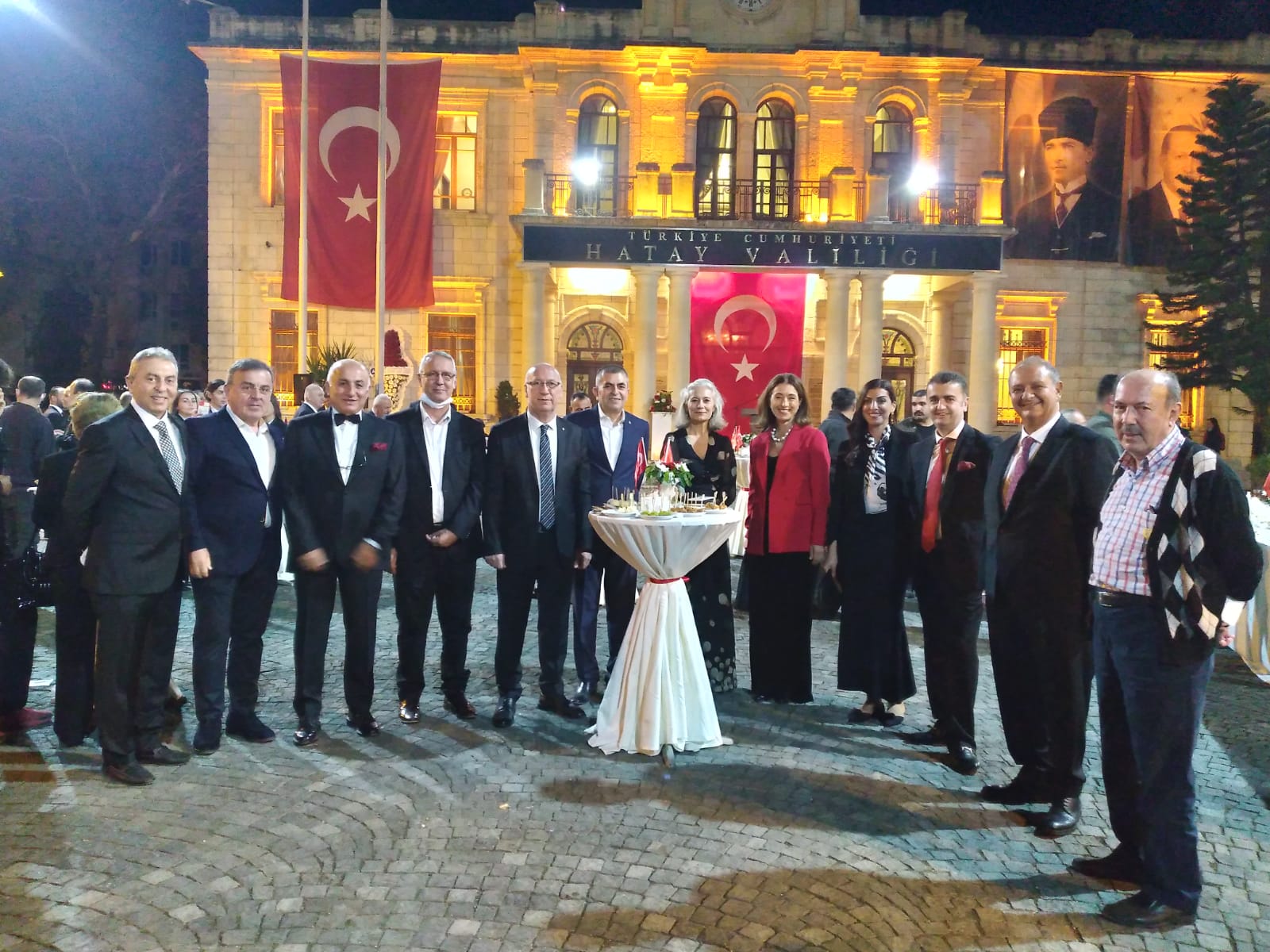 İTSO Başkan Yardımcısı YETER  Valilik de d&uuml;zenlenen 29 Ekim Resepsiyonuna Katıldı