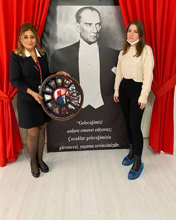 Pamuk Kreşin Afacan &Ouml;ğrencisi Tuğ&ccedil;e Yola Kurumunda &Ouml;ğretmen Olarak G&ouml;reve Başladı