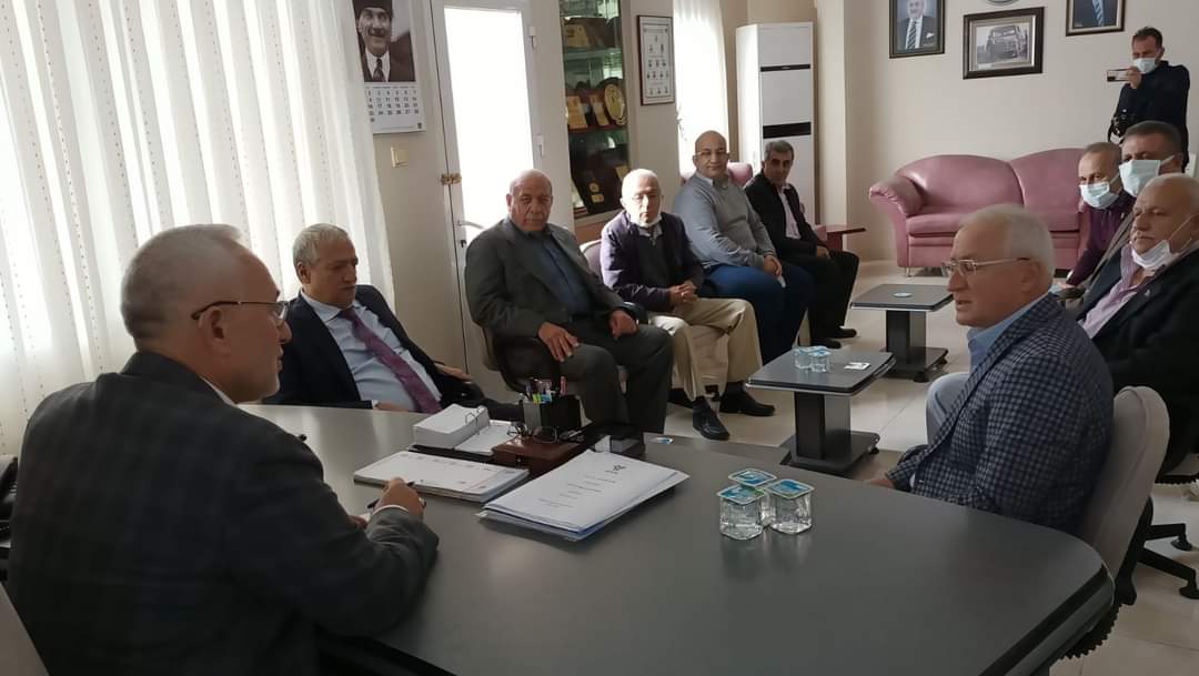 İskenderun Belediye Başkanı Fatih Tosyalı İskenderun Şof&ouml;rler ve Otomobilciler Odasını ziyaret etti