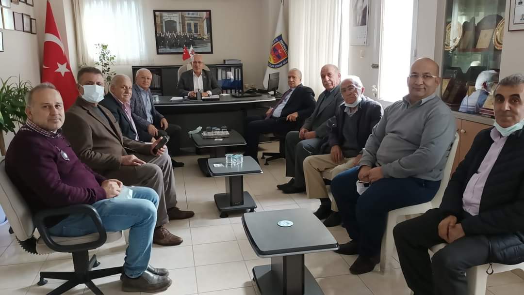 İskenderun Belediye Başkanı Fatih Tosyalı İskenderun Şof&ouml;rler ve Otomobilciler Odasını ziyaret etti