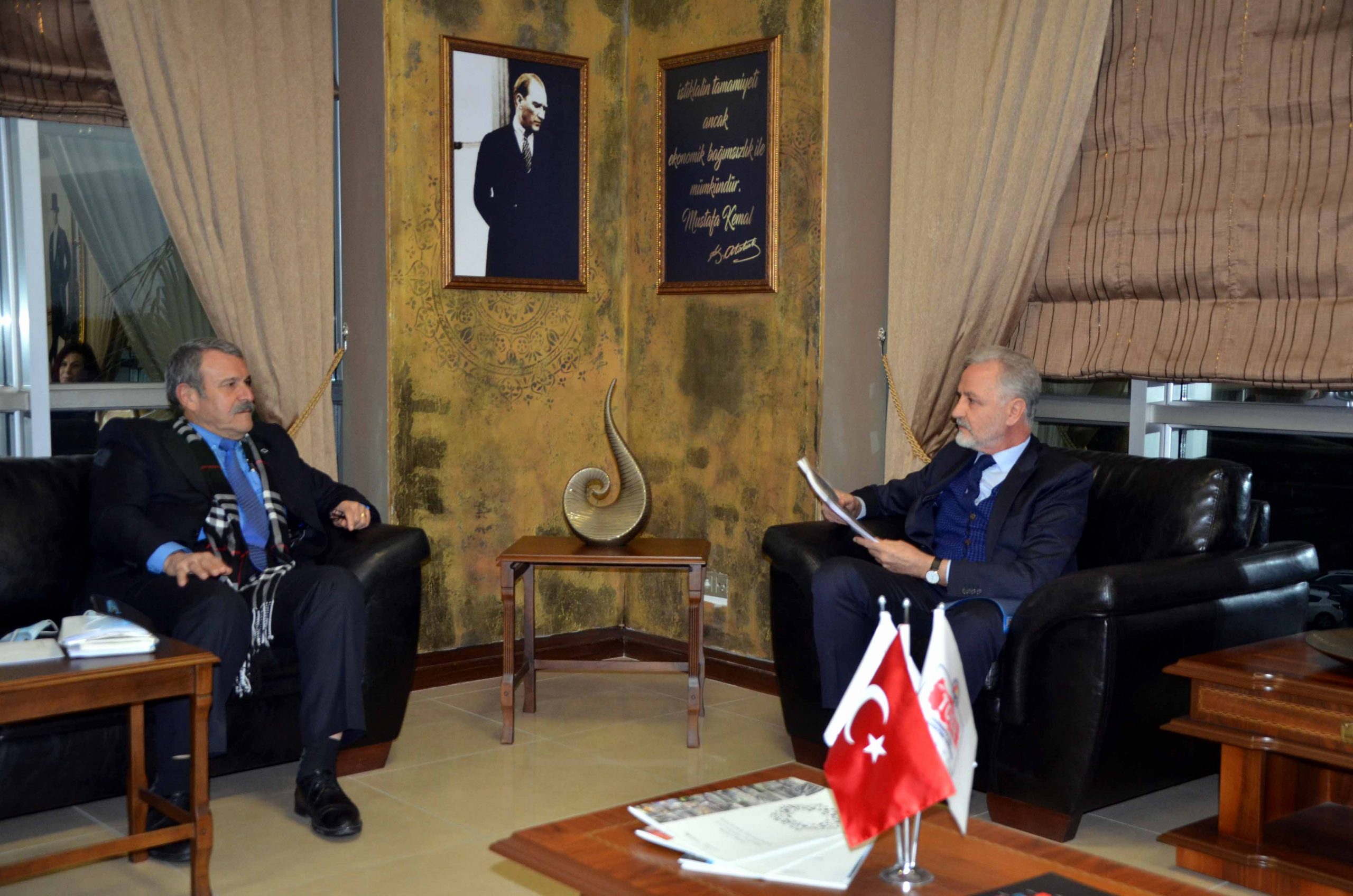 Muhasebeciler Odasından İTSO&rsquo;ya Ziyaret