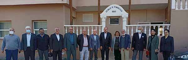 Ak Parti İl&ccedil;e Y&ouml;netimi Şof&ouml;rler Odasını Ziyaret Etti