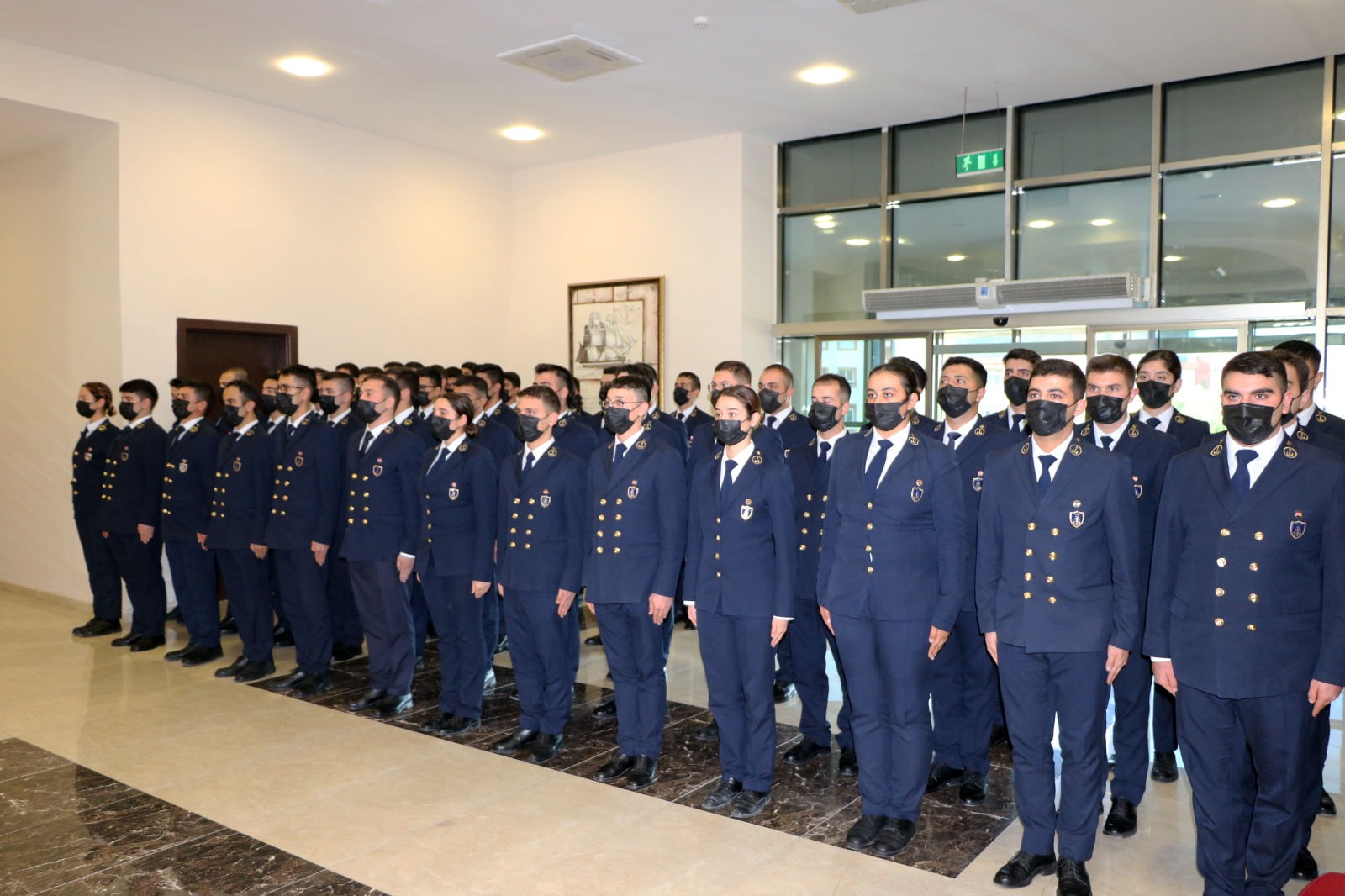 GELECEĞİN DENİZCİLERİ MESLEK YEMİNLERİNİ ETTİ