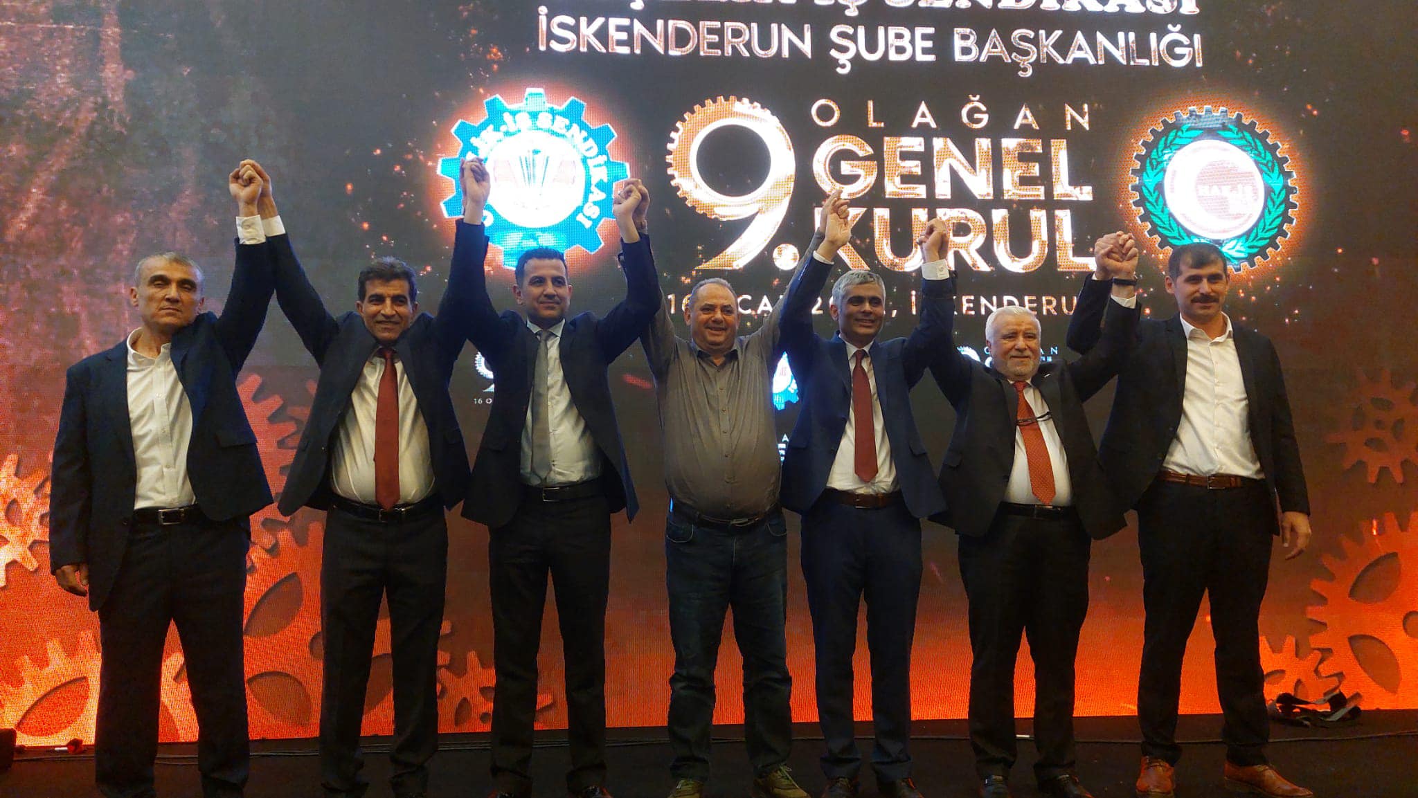 &ldquo;&Ouml;z&ccedil;elik-İş Sendikası İskenderun Şubesi 9. Olağan Genel Kurulu Yoğun Katılımla Ger&ccedil;ekleşti.