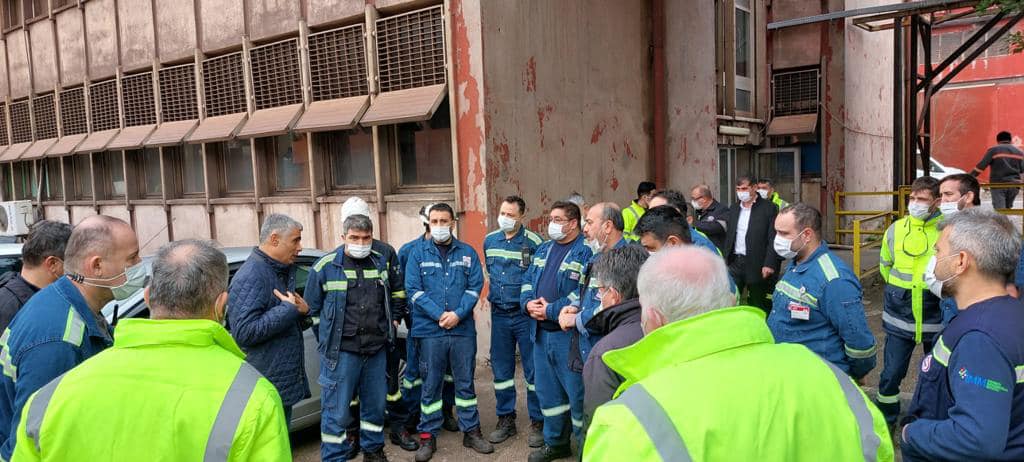 Şube Başkanı G&uuml;ng&ouml;r ve Y&ouml;netiminden Teşekk&uuml;r Ziyaretleri