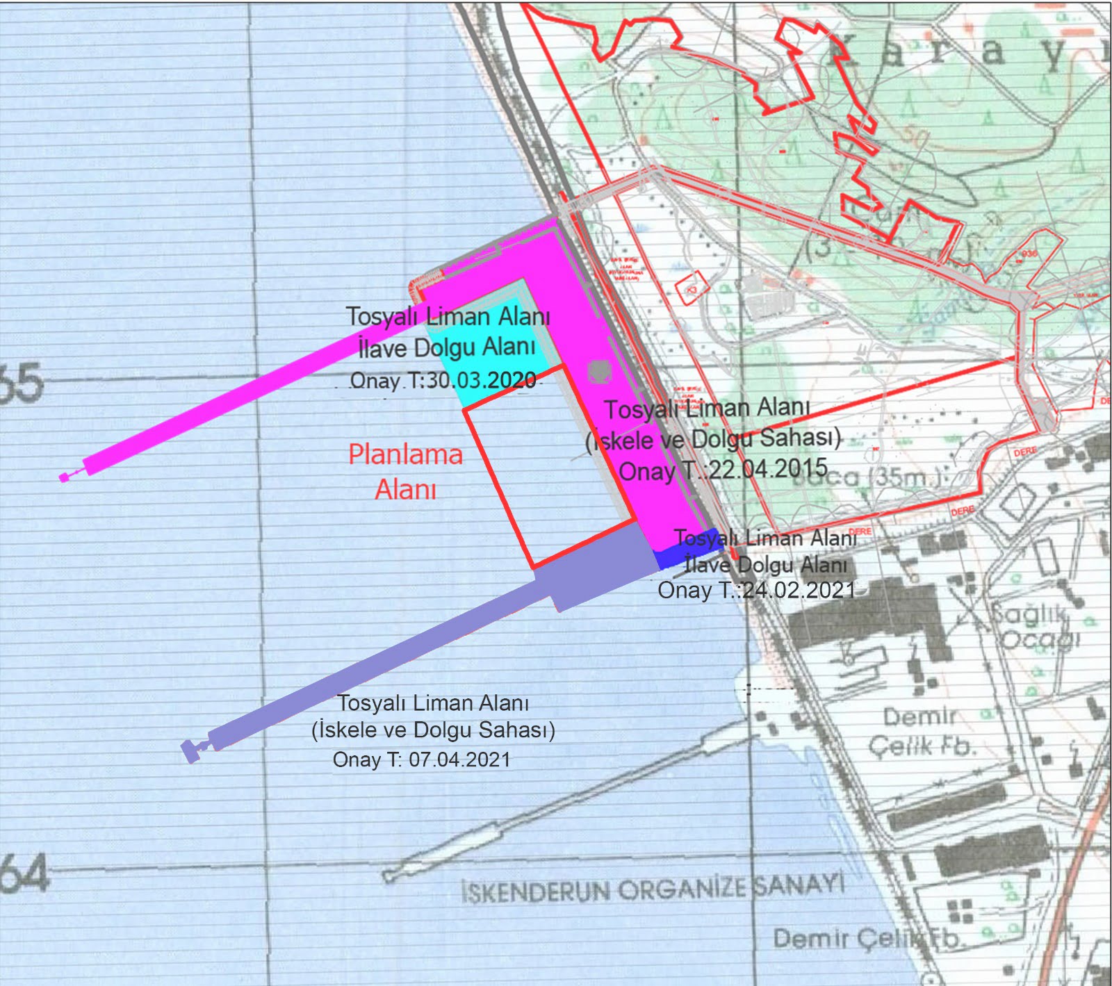 HBB&rsquo;NİN İTİRAZLARINA RAĞMEN İSKENDERUN&rsquo;A 80 D&Ouml;N&Uuml;ML&Uuml;K DENİZ DOLGUSU İZNİ