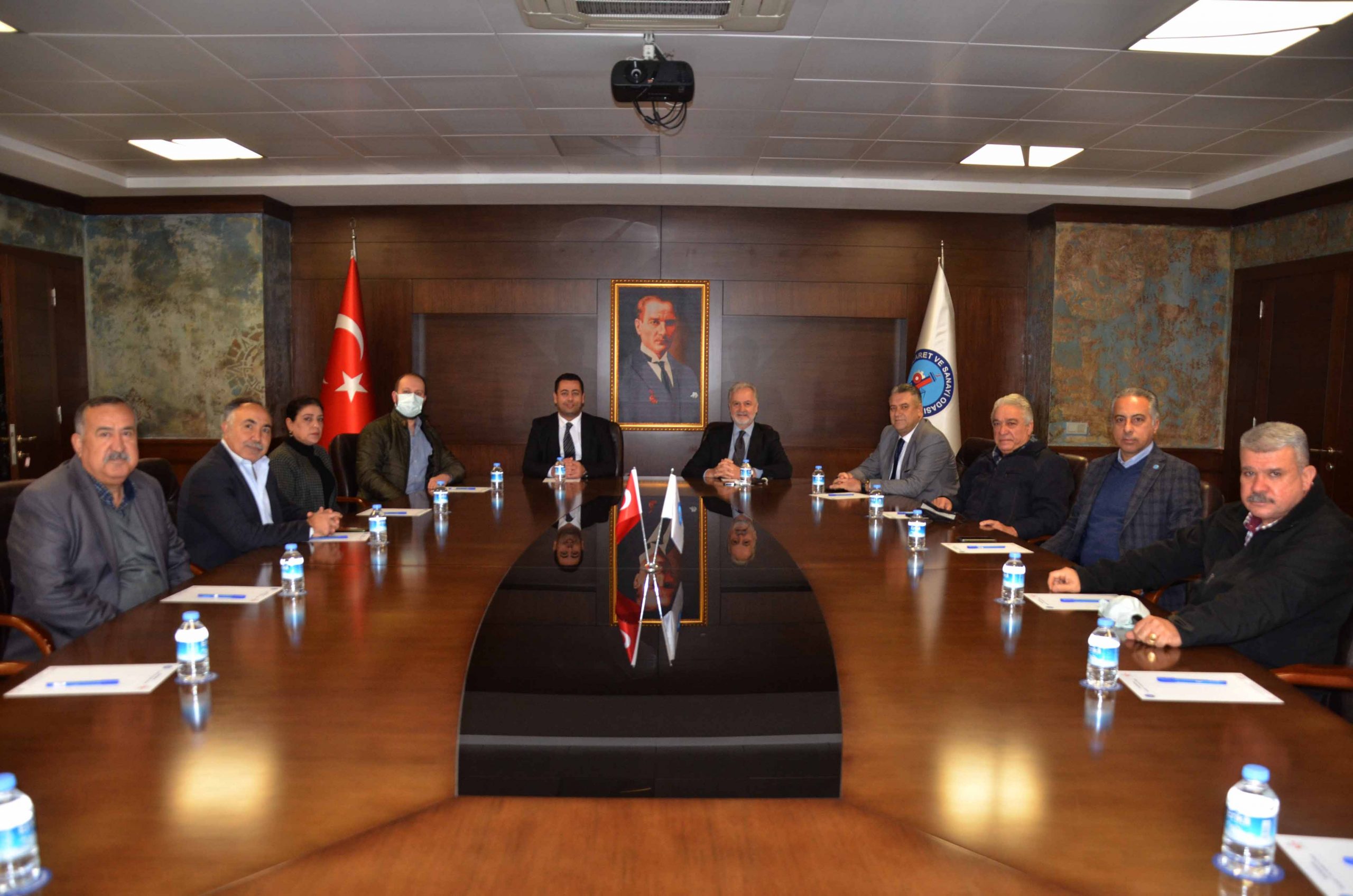 İYİ Parti İl&ccedil;e Y&ouml;netiminden İTSO&rsquo;ya Ziyaret