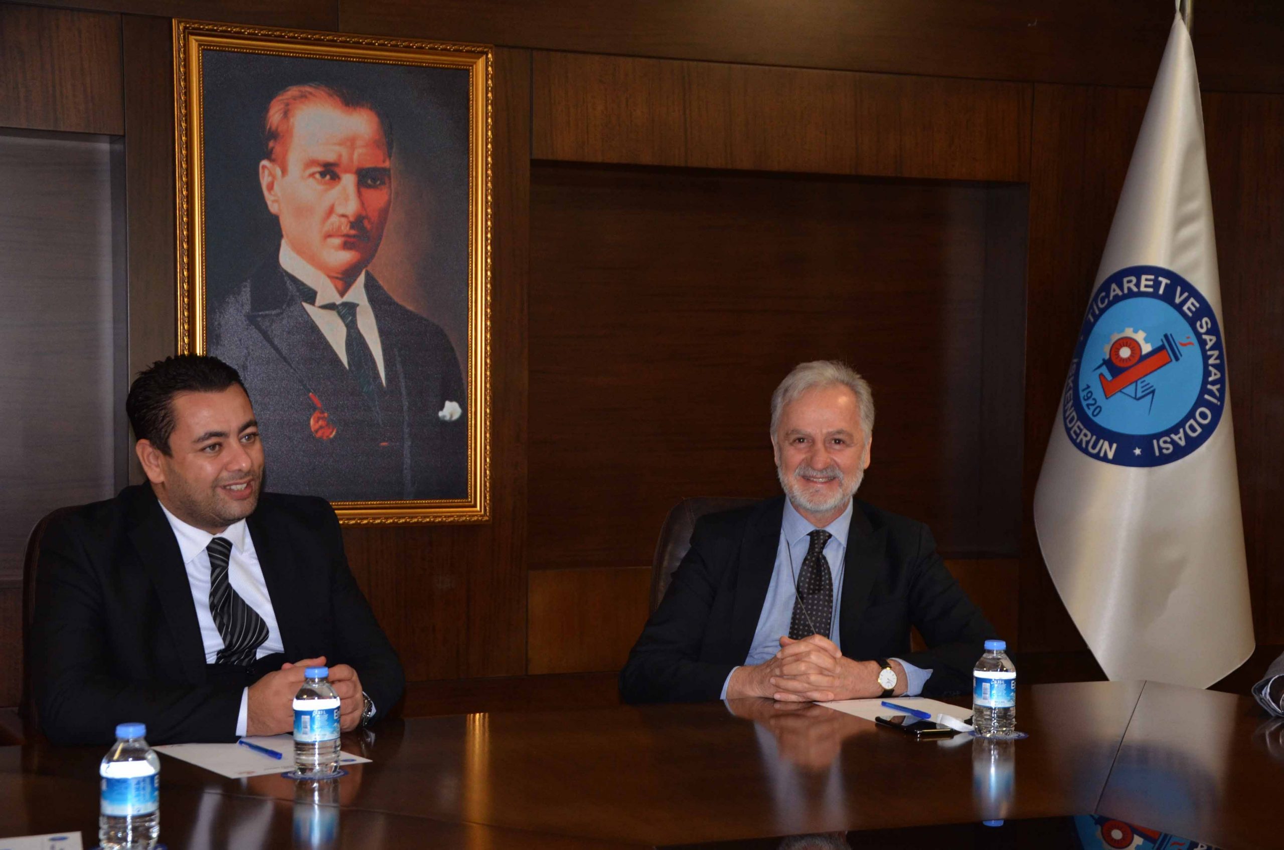 İYİ Parti İl&ccedil;e Y&ouml;netiminden İTSO&rsquo;ya Ziyaret