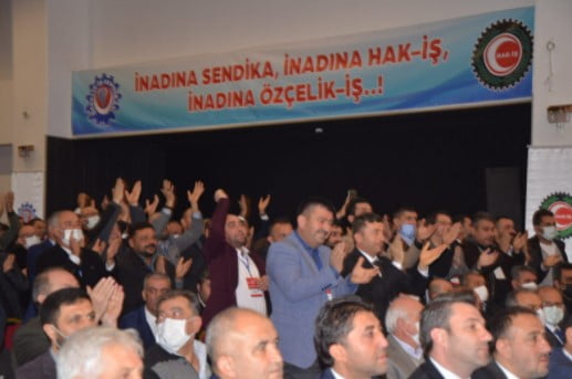 &ldquo;&Ouml;z&ccedil;elik-İş Sendikası İskenderun Şubesi 9. Olağan Genel Kurulu Yoğun Katılımla Ger&ccedil;ekleşti.