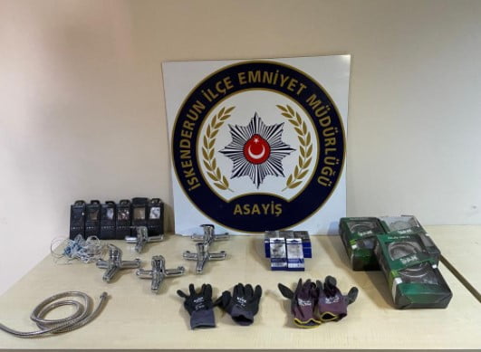 İskenderun’da Hırsızlık Ş&uuml;phelisi Yakalandı