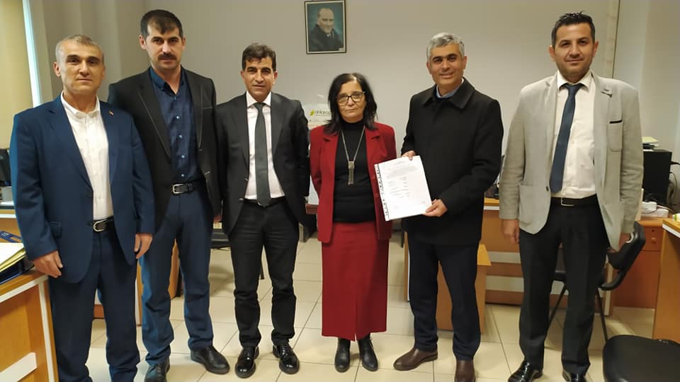 &Ouml;z&ccedil;elik iş sendikası İskenderun Şubesi yeni y&ouml;netimi mazbatalarını aldı