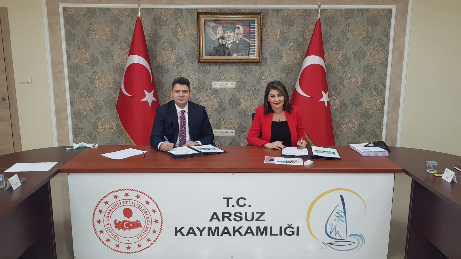 ARSUZ KAYMAKAMLIĞI VE PALMİYE HASTANESİ ARASINDA &lsquo;T&Uuml;P BEBEK&rsquo; PROTOKOL&Uuml; İMZALANDI