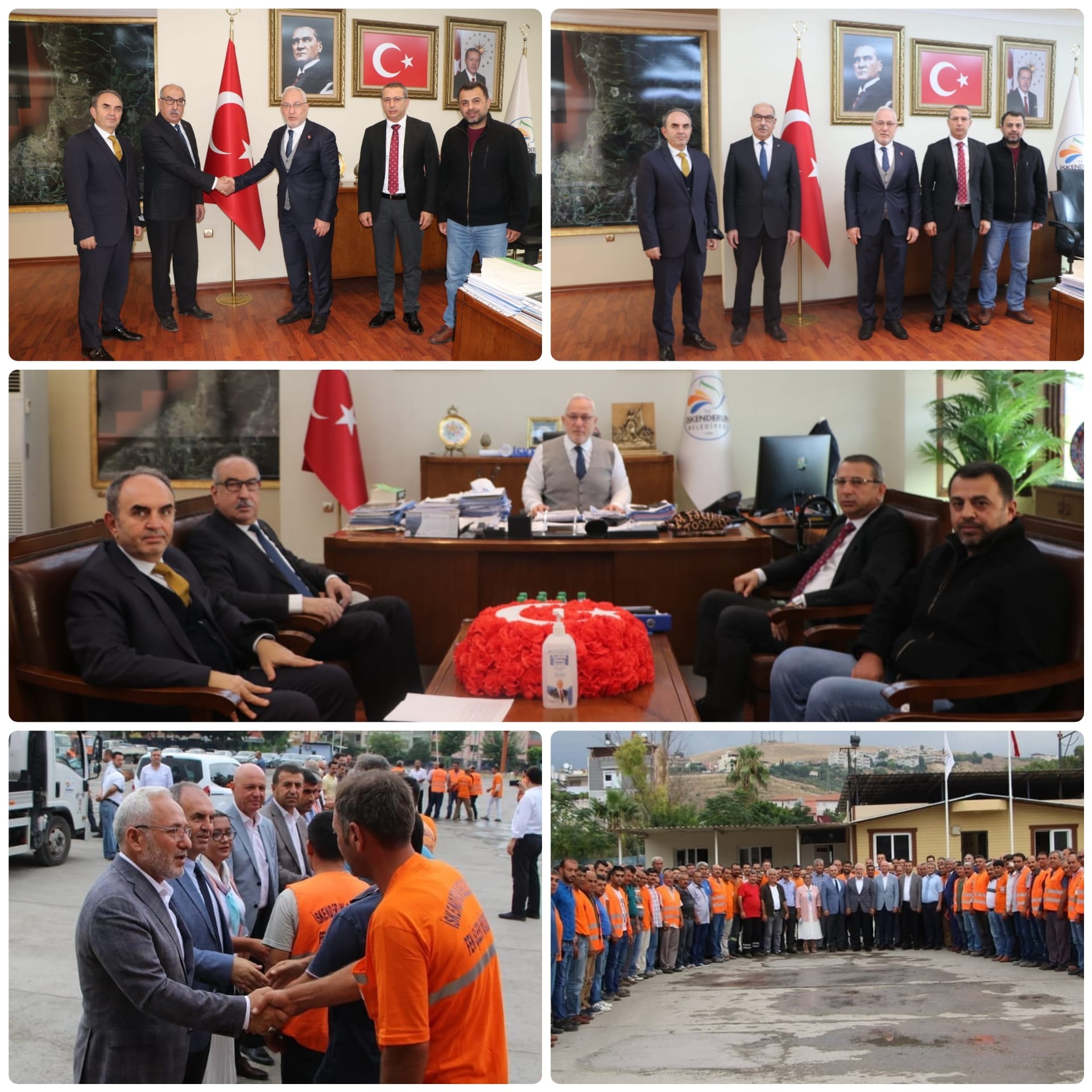 İSKENDERUN BELEDİYESİNDE TOPLU İŞ S&Ouml;ZLEŞMESİ SEVİNCİ