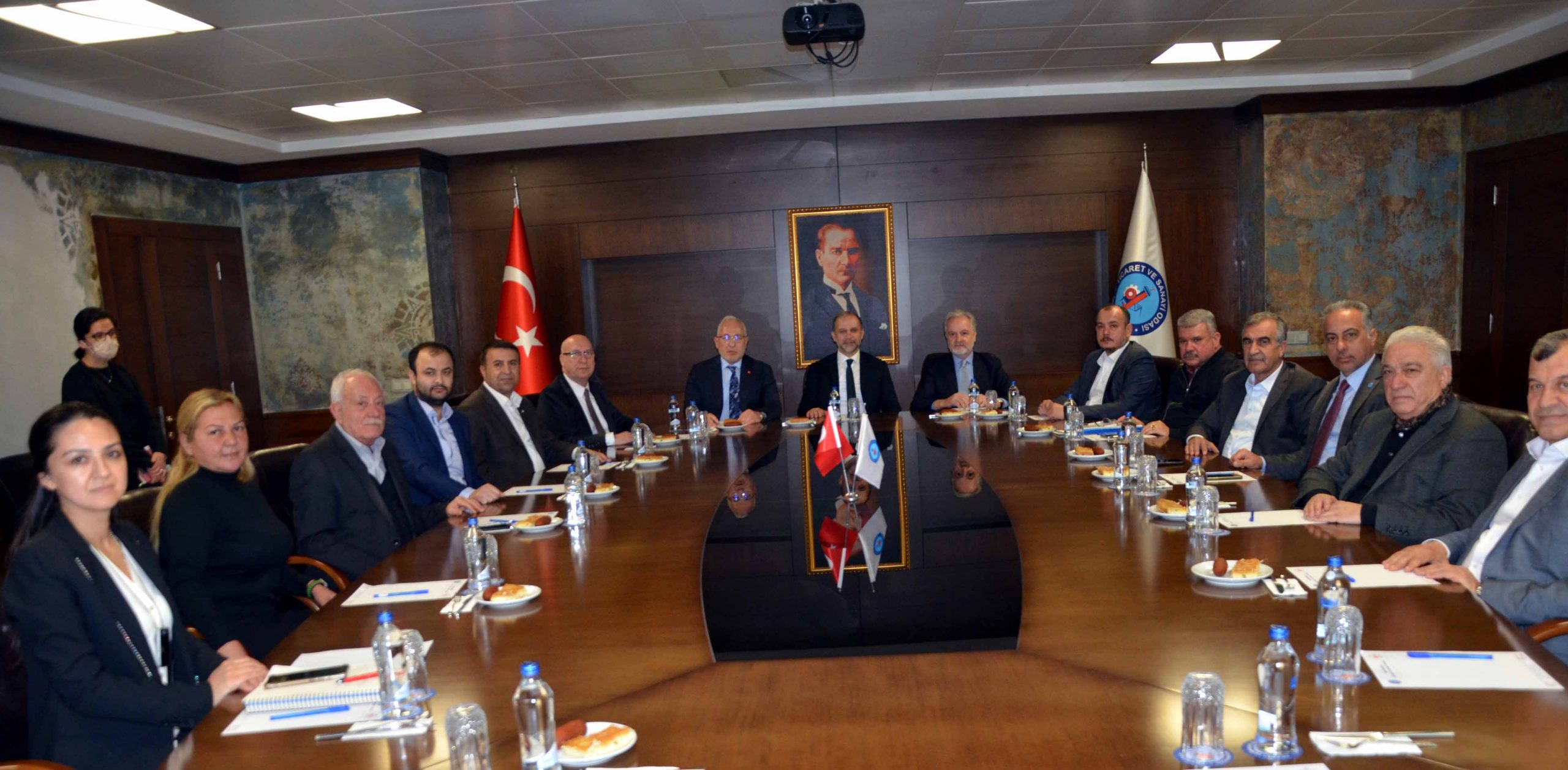 AK Parti Hatay Milletvekili Abdulkadir Özel’den İTSO’ya Ziyaret