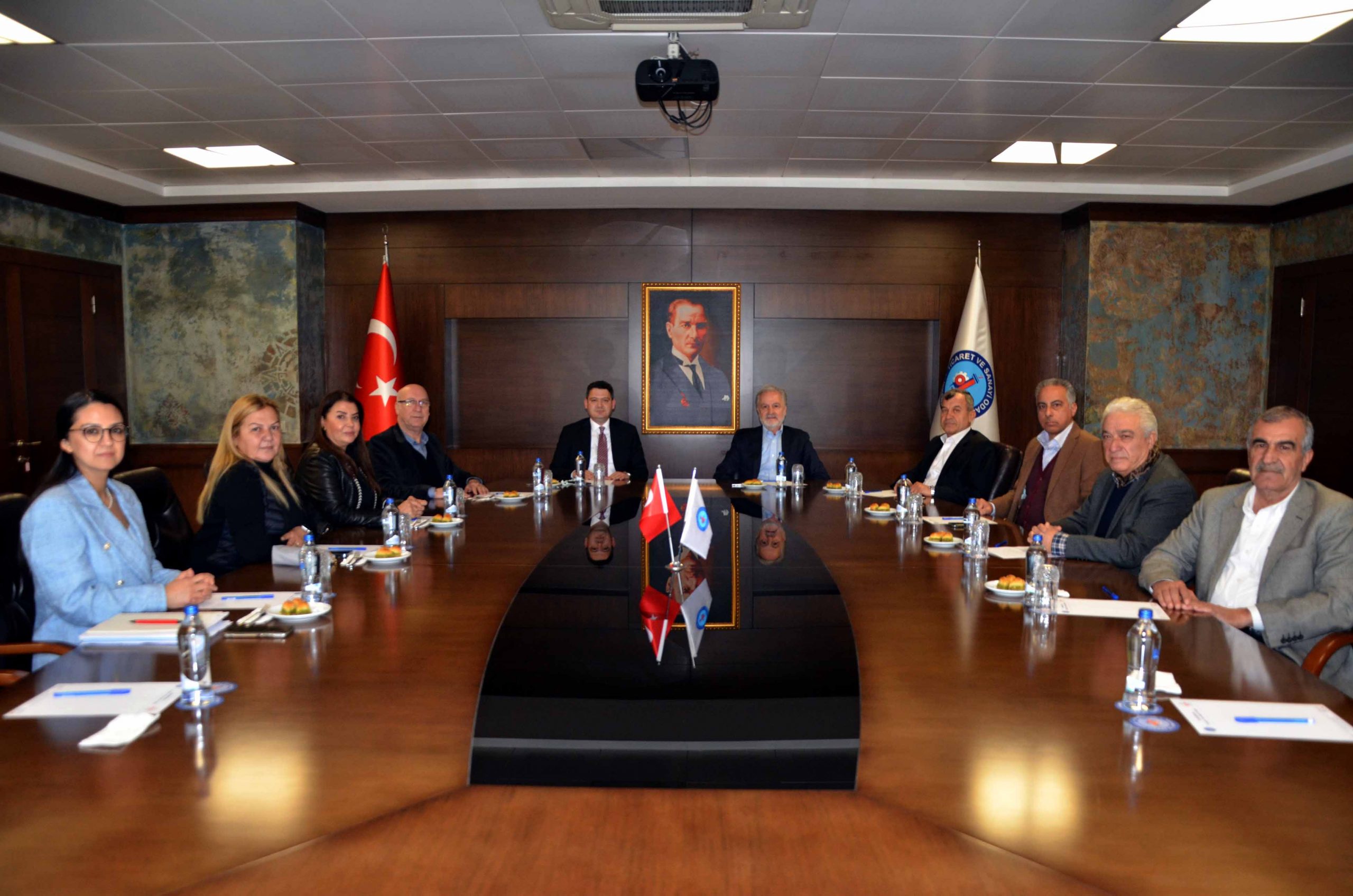 Arsuz Kaymakamı Hacı Hasan G&ouml;kpınar İTSO&rsquo;yu Ziyaret Etti