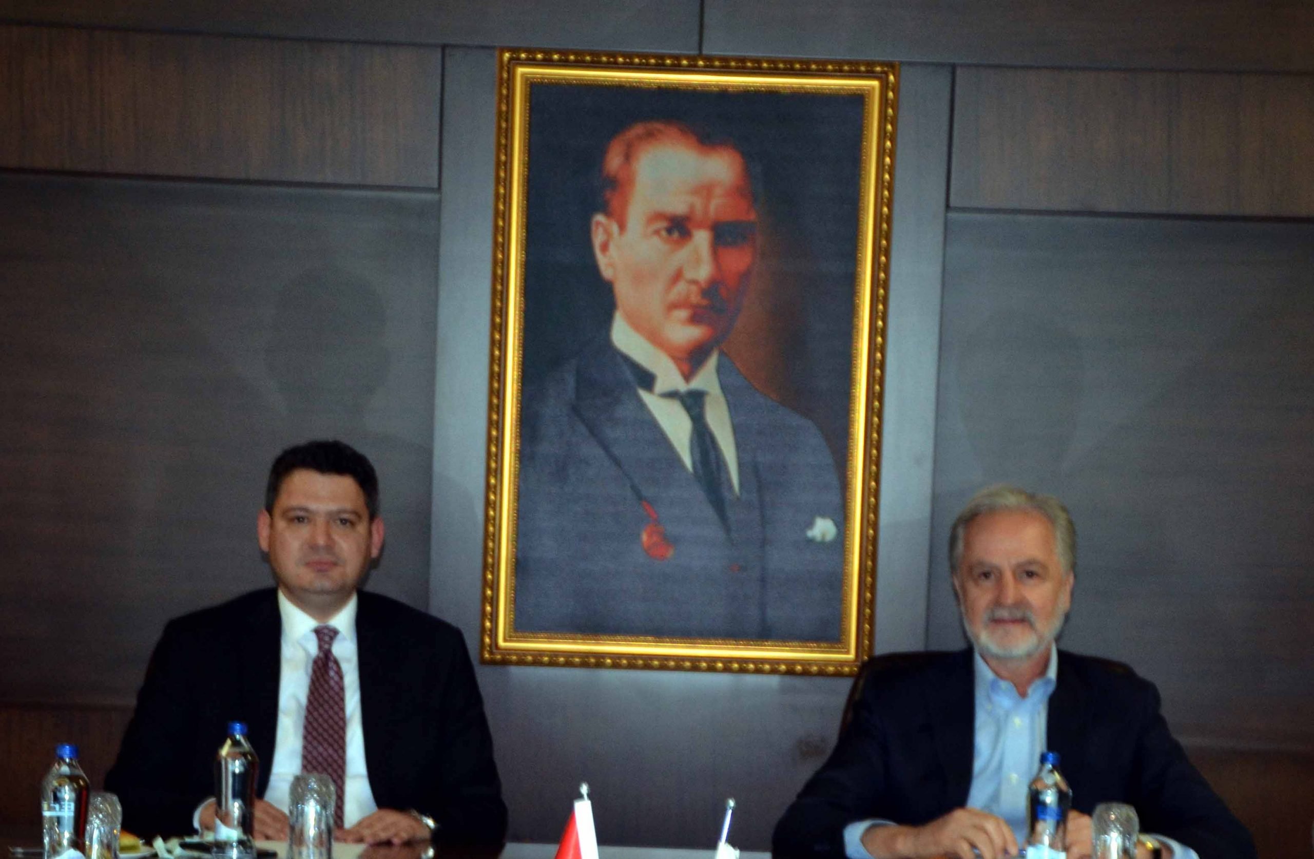 Arsuz Kaymakamı Hacı Hasan Gökpınar İTSO’yu Ziyaret Etti