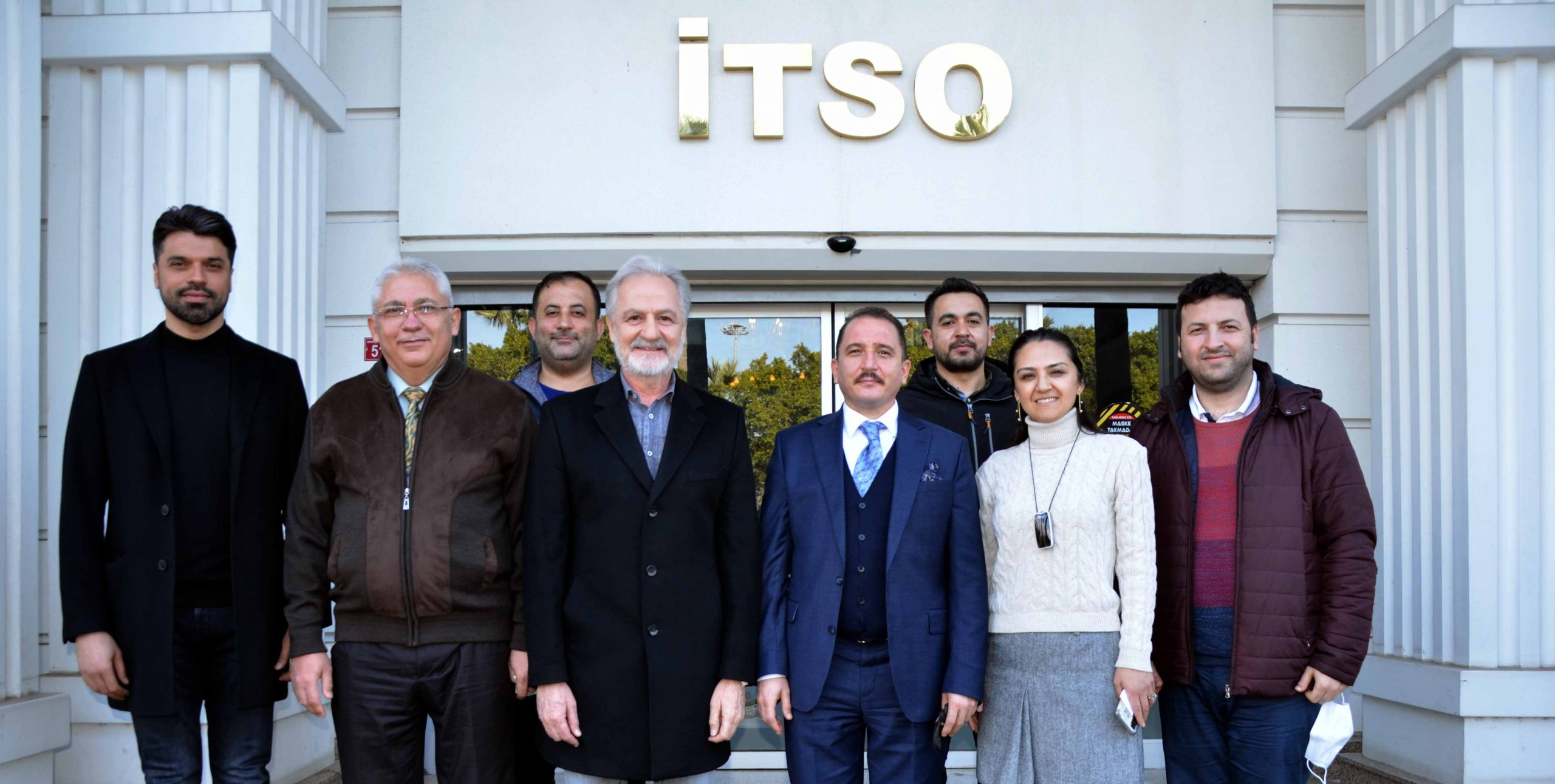 İTSO’yu Milli Futbolcu Gökhan Zan da Ziyaret Etti