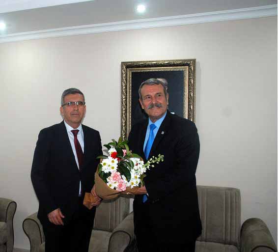 Hatay Vergi Dairesi Başkanı M&uuml;sevitoğlu ve Vergi Dairesi M&uuml;d&uuml;rlerinden Muhasebeciler Odasına Ziyaret