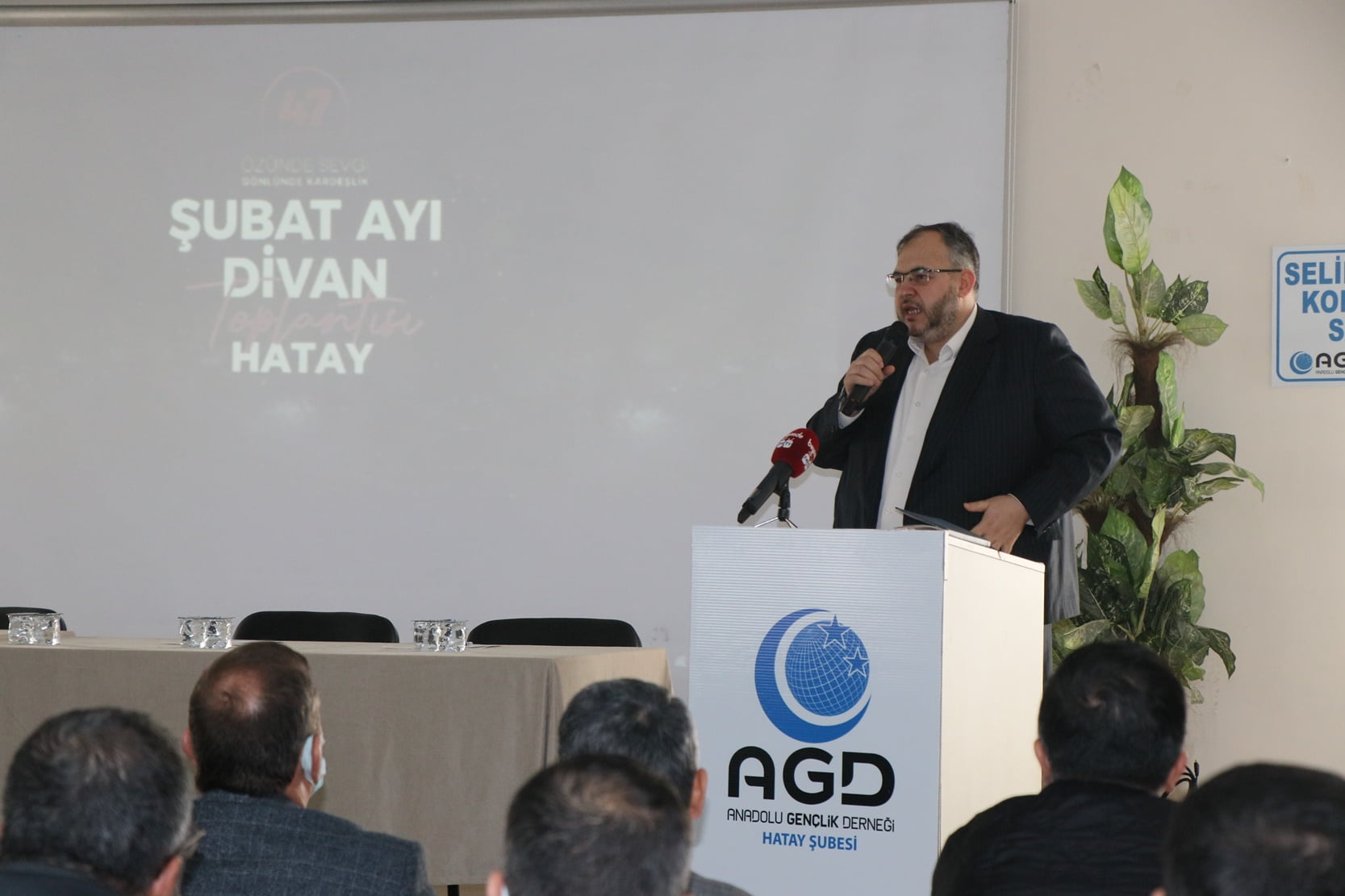 AGD Genel Başkanı Salih Turhan Hatay’da konuştu: İSRAİL’İ DEVLET OLARAK GÖRMÜYORUZ