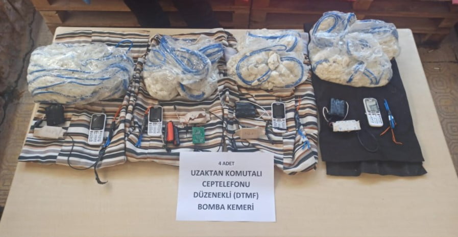 Hatay Emniyeti Tarafından 3 kadın 1 erkek canlı bomba yakalandı!