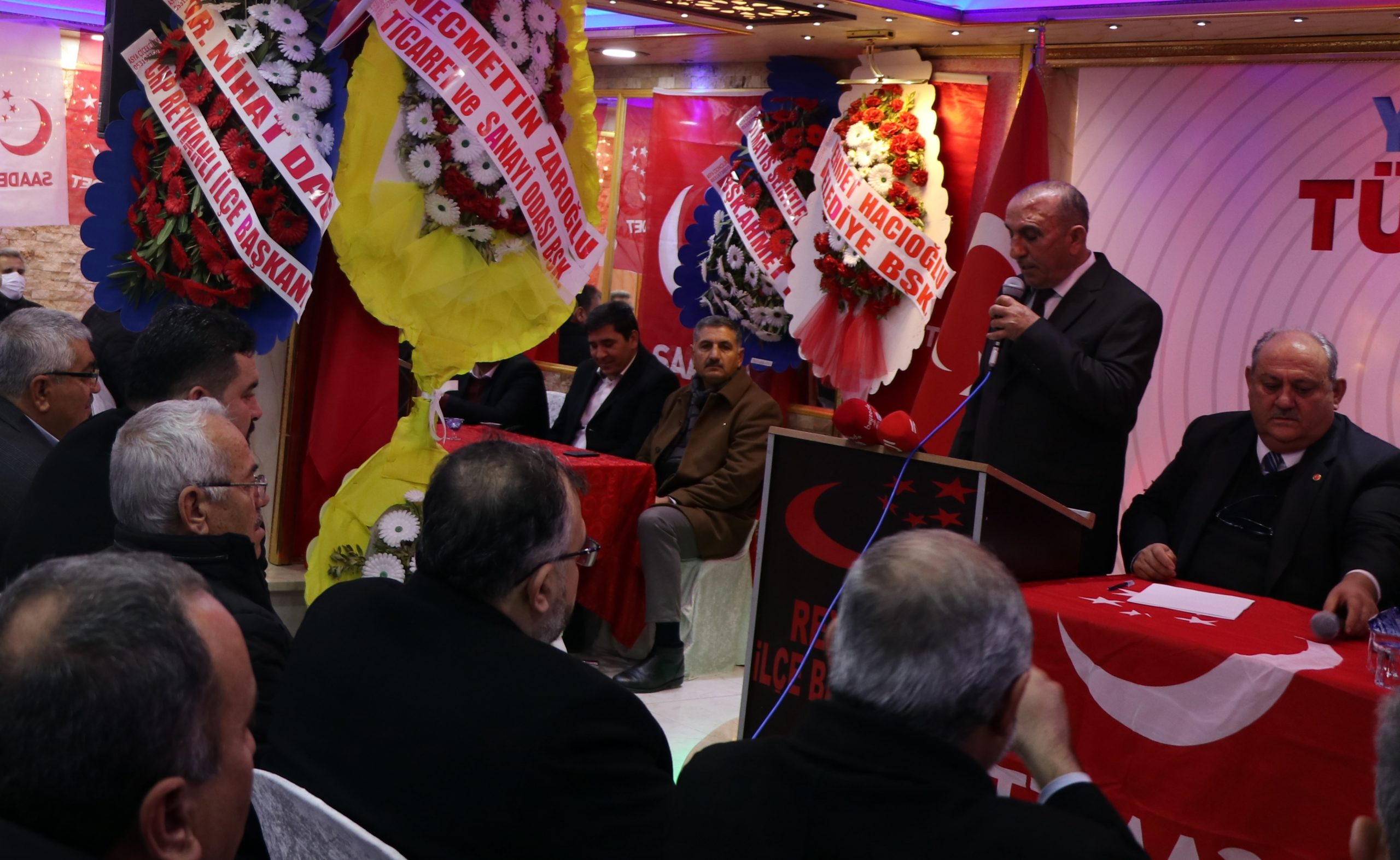 SAADET PARTİSİ REYHANLI KONGRESİ&rsquo;NE YOĞUN İLGİ