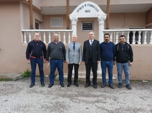 Kaymakam İskender Y&ouml;nden’den İskenderun Şof&ouml;rler Cemiyeti Başkanı Erol Akın’a Ziyaret