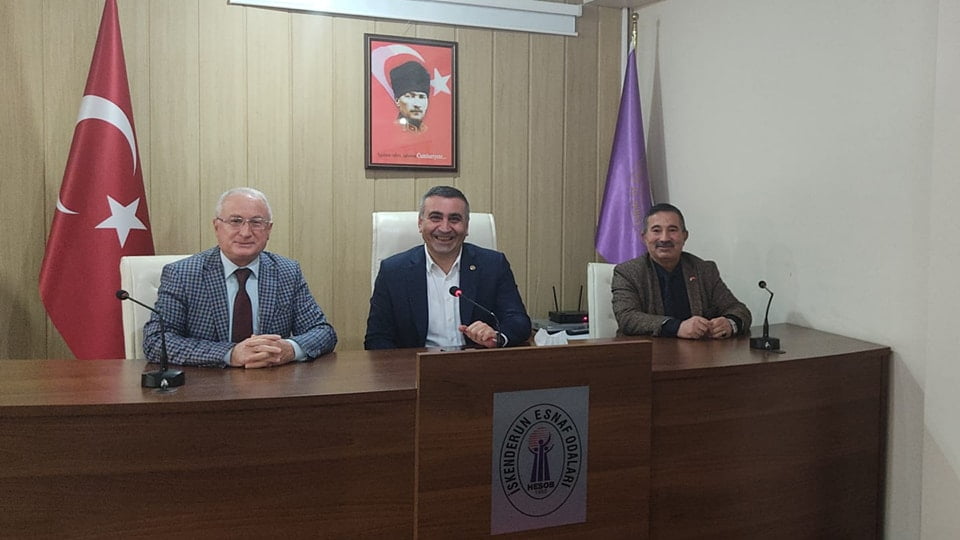 MHP Hatay Milletvekili Lütfü Kaşıkçı’dan Esnaf Odalarına Ziyaret