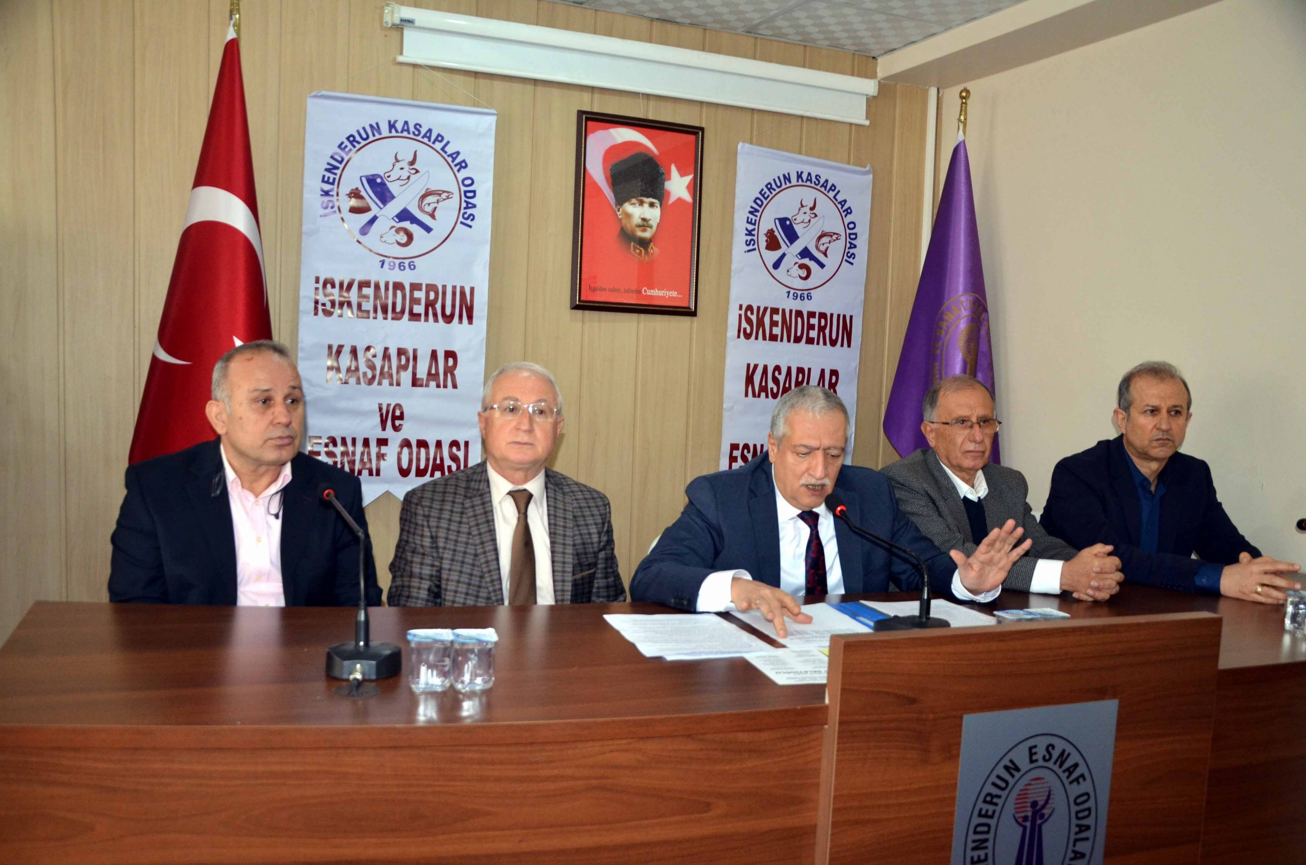 KASAPLAR ODASI BAŞKANI NEVZAT SERT GÜVEN TAZELEDİ