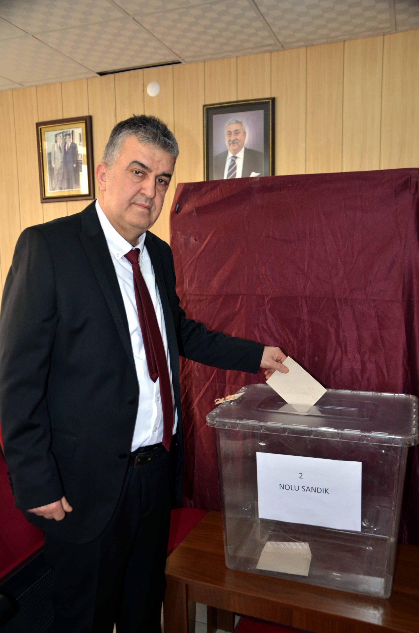 KASAPLAR ODASI BAŞKANI NEVZAT SERT GÜVEN TAZELEDİ