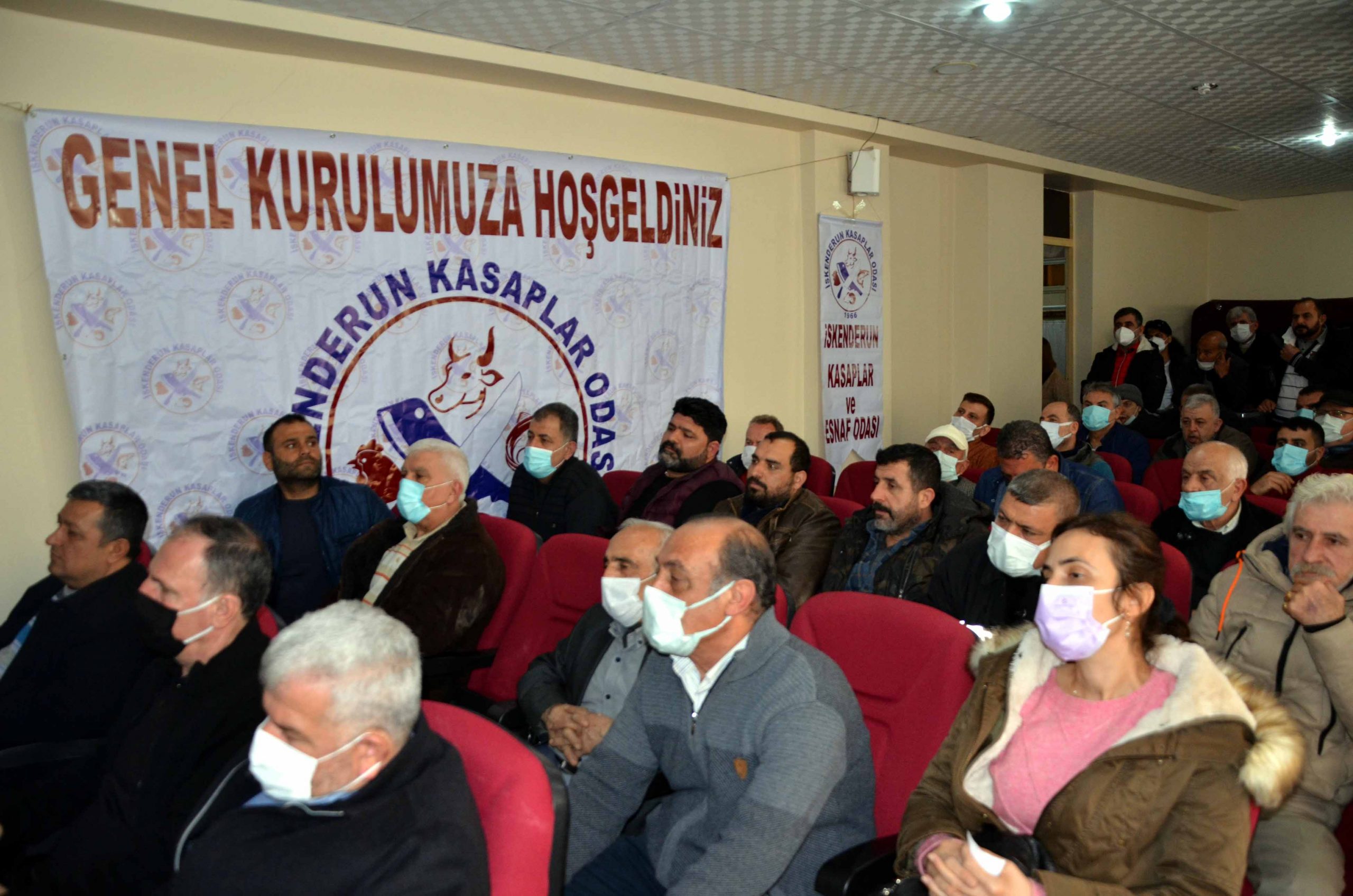 KASAPLAR ODASI BAŞKANI NEVZAT SERT GÜVEN TAZELEDİ