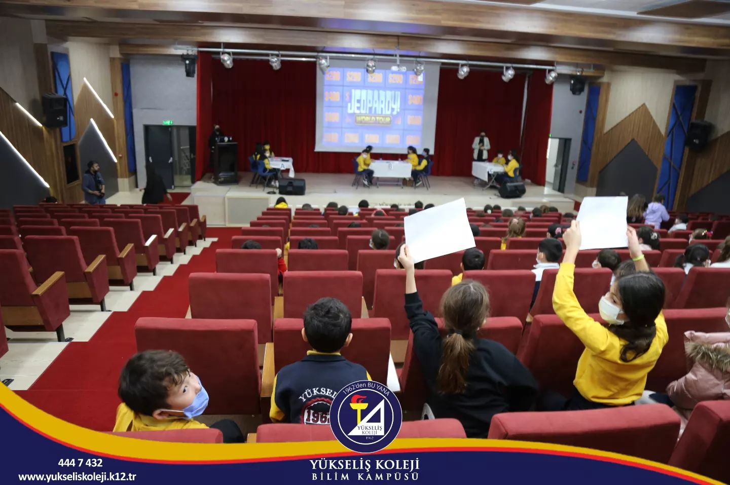 Y&uuml;kseliş Koleji’nde &lsquo; Jeopardy Fun&rsquo; etkinliği