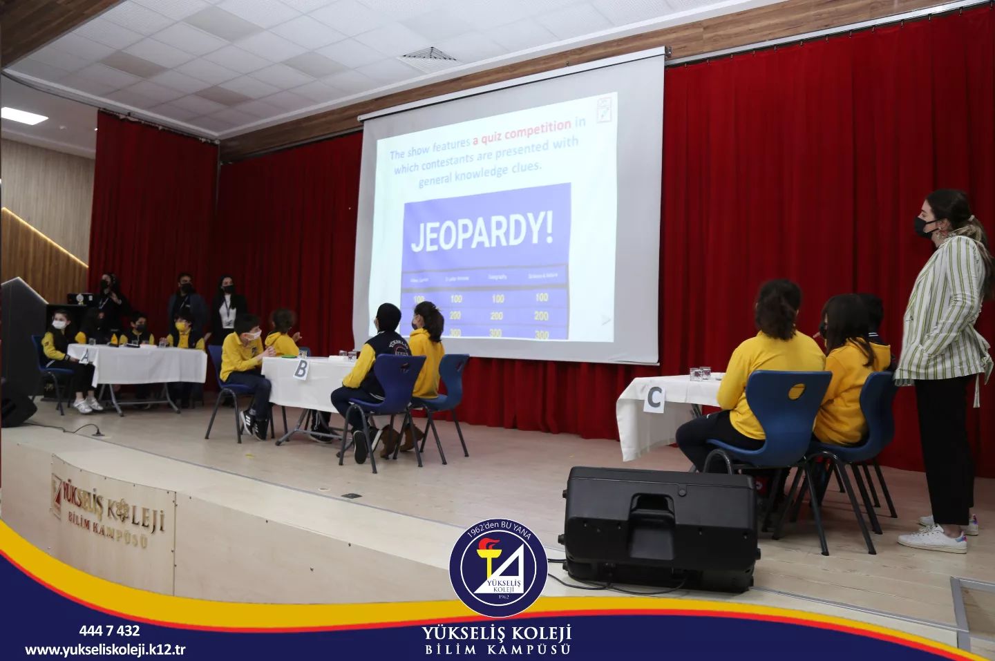 Yükseliş Koleji’nde ‘ Jeopardy Fun’ etkinliği