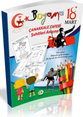 Çanakkale Savaşları&#8217;nı Anlatan Boyama Kitabı Çıktı
