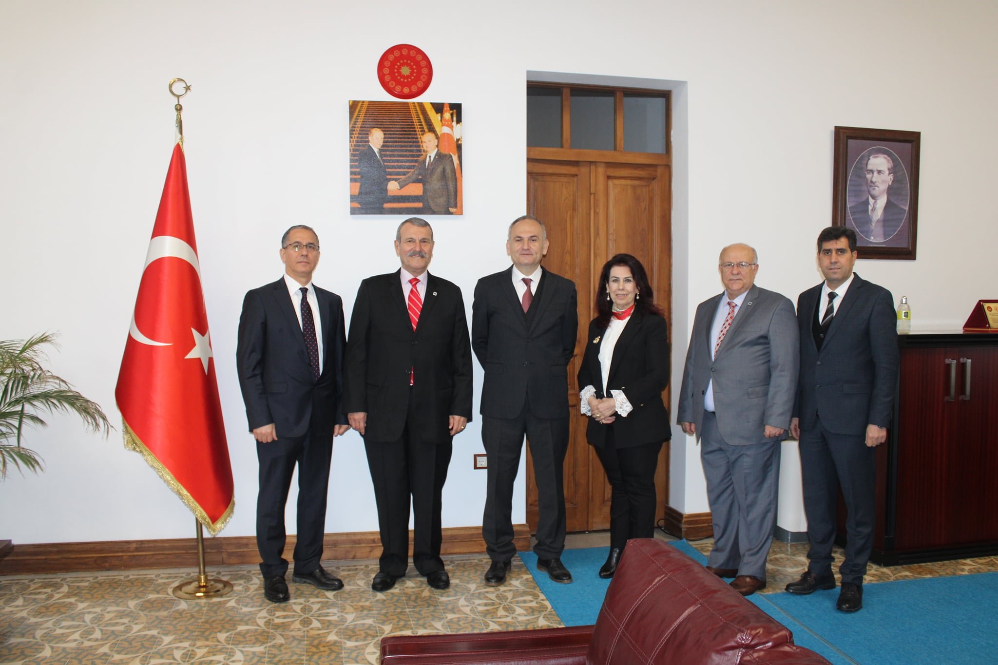 Muhasebeciler Odasından Kaymakam Yönden’e Ziyaret