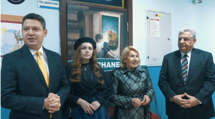 “YÜKSELİŞ KOLEJİ”NDEN KONACIK ORTAOKULUNA  “NECLA ÜYSEN KÜTÜPHANESİ”