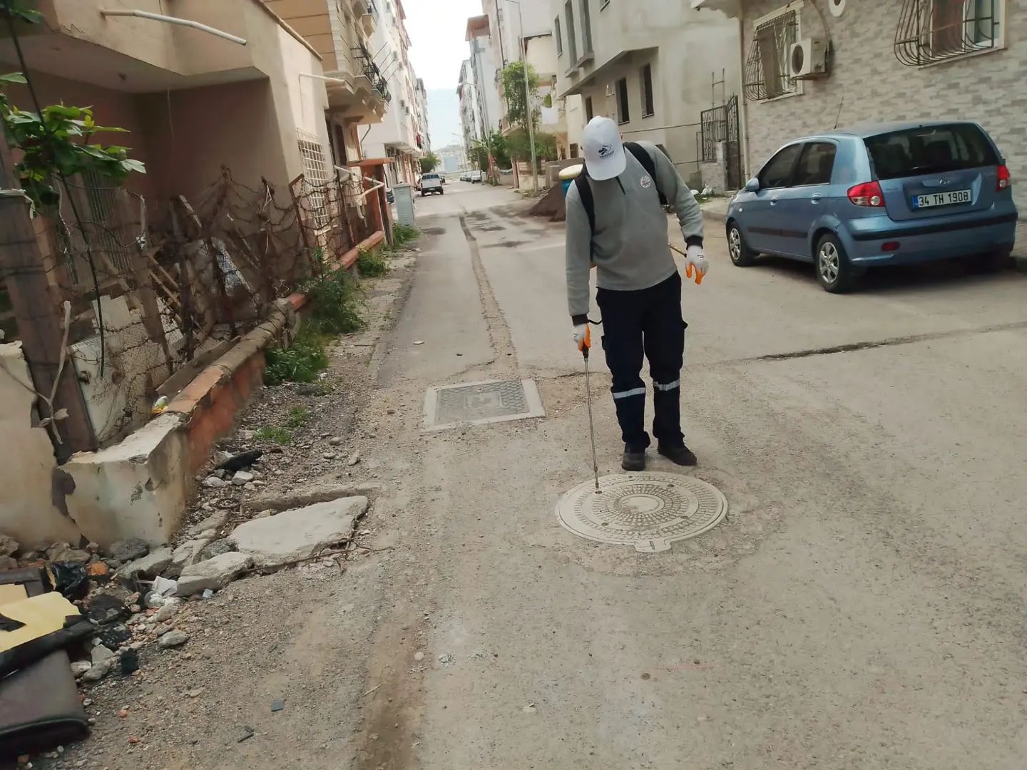 İSKENDERUN BELEDİYESİ LARVA MÜCADELESİ BAŞLATTI