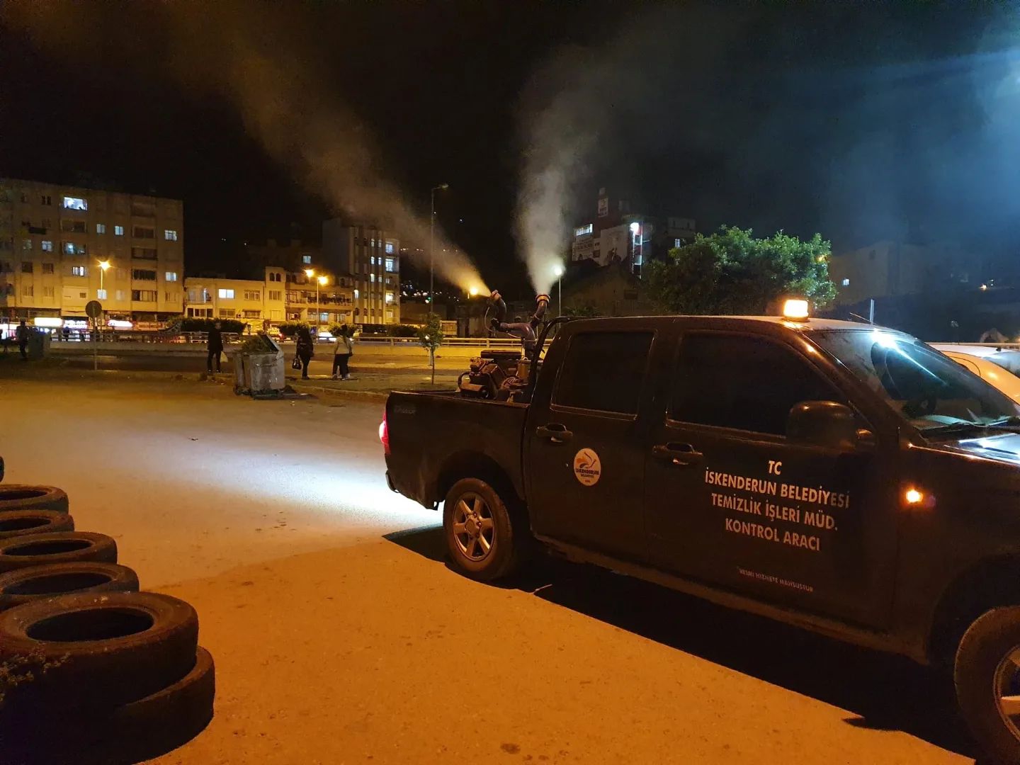 İSKENDERUN BELEDİYESİ LARVA MÜCADELESİ BAŞLATTI