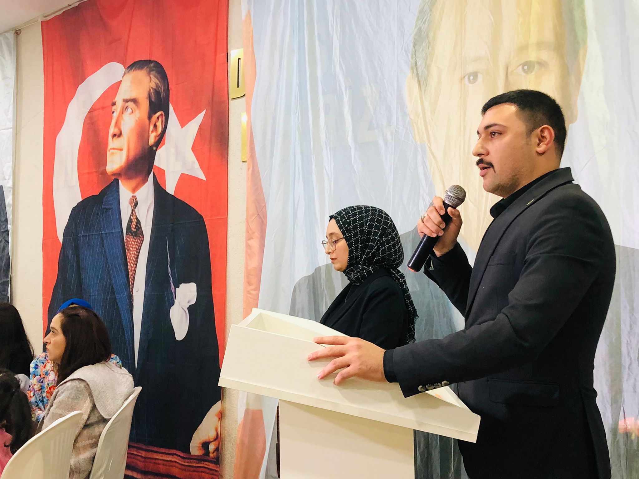 Belen Belediye Başkanı İbrahim Gül, Belen’de dikilen sancak, sonsuza dek dalgalanacak…