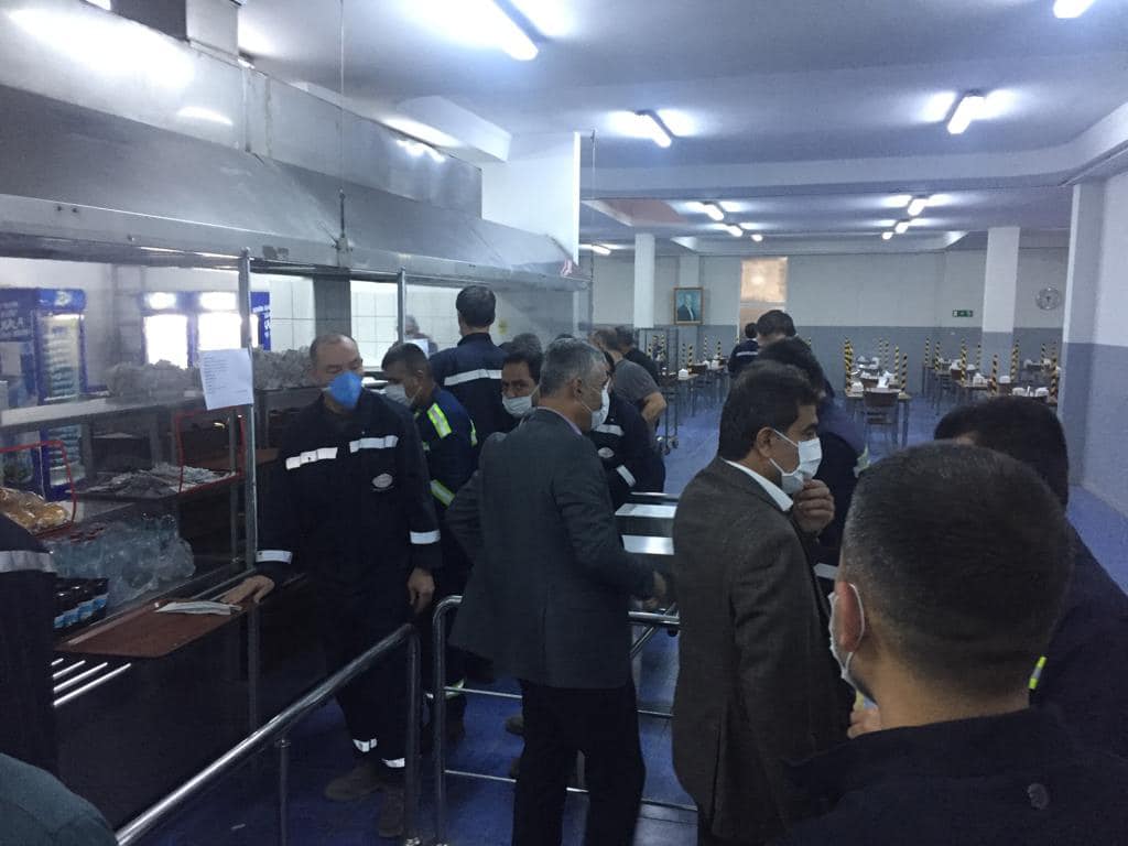 ÖZÇELİK-İŞENDİKASI ŞUBE YÖNETİMİ RAMAZAN AYINDA DA EMEKÇİLERİN YANINDA